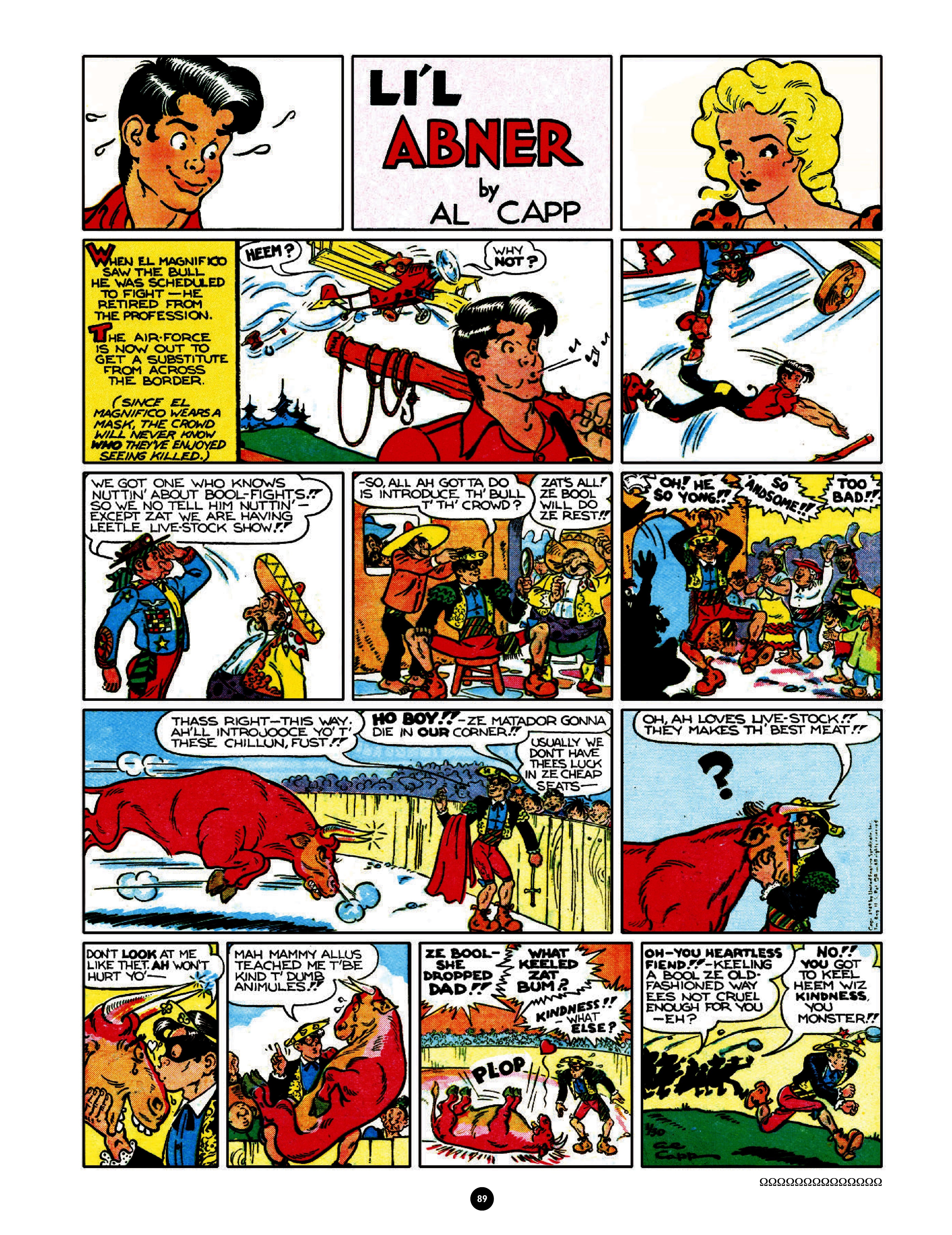 Read online Al Capp's Li'l Abner Complete Daily & Color Sunday Comics comic -  Issue # TPB 8 (Part 1) - 92