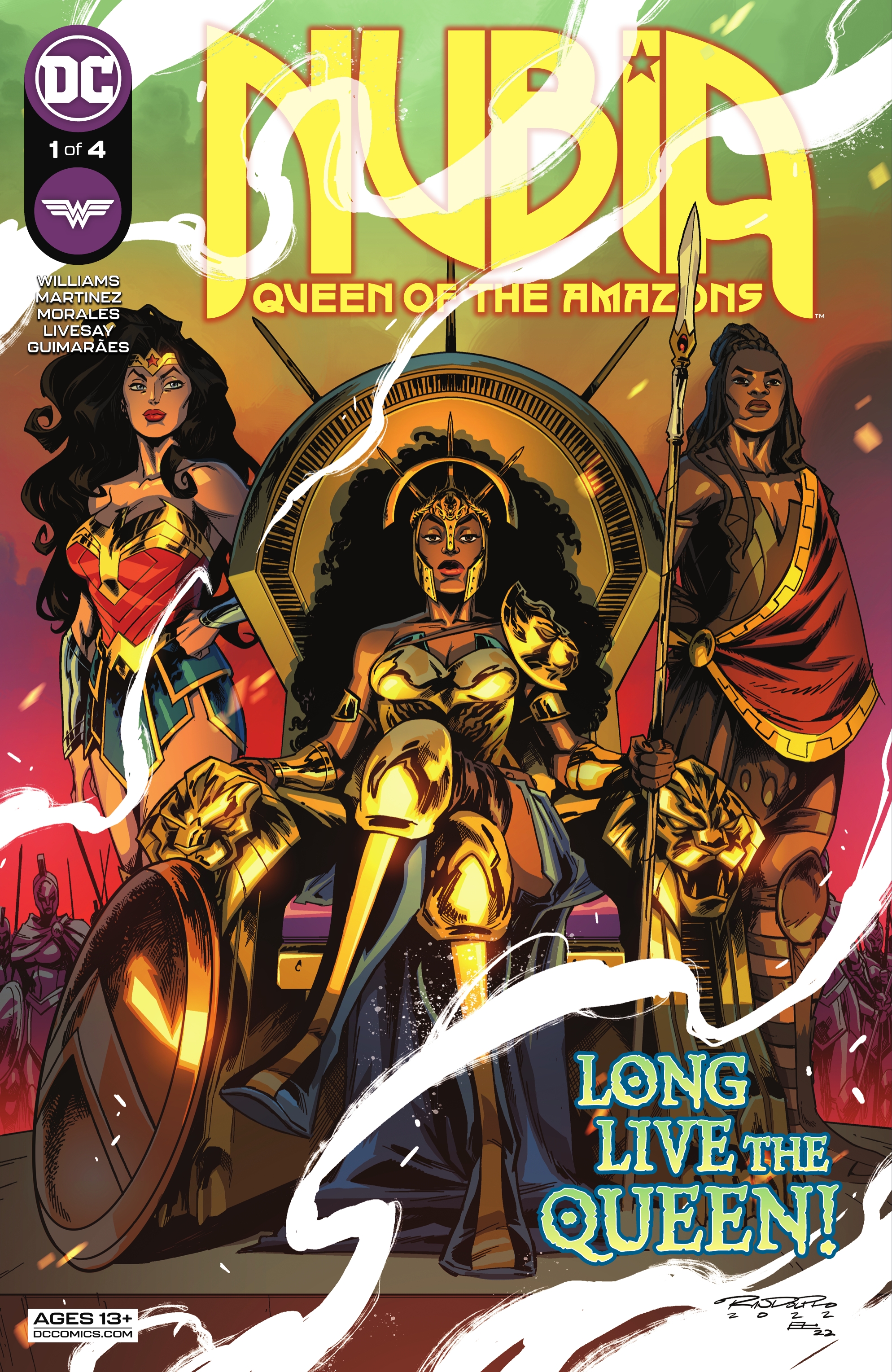 Read online Nubia: Queen of the Amazons comic -  Issue #1 - 1