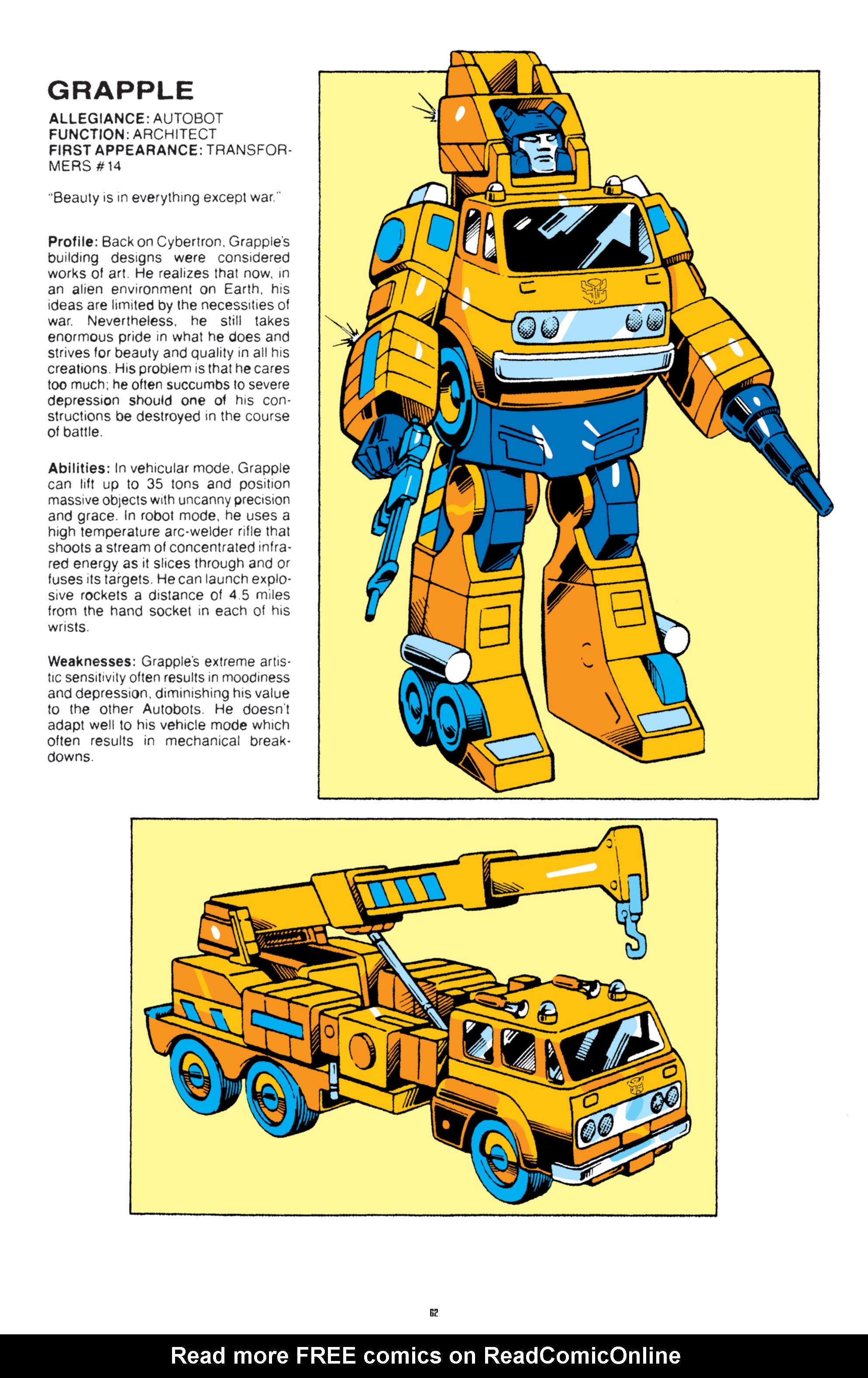 Read online The Transformers Classics comic -  Issue # TPB 8 - 62