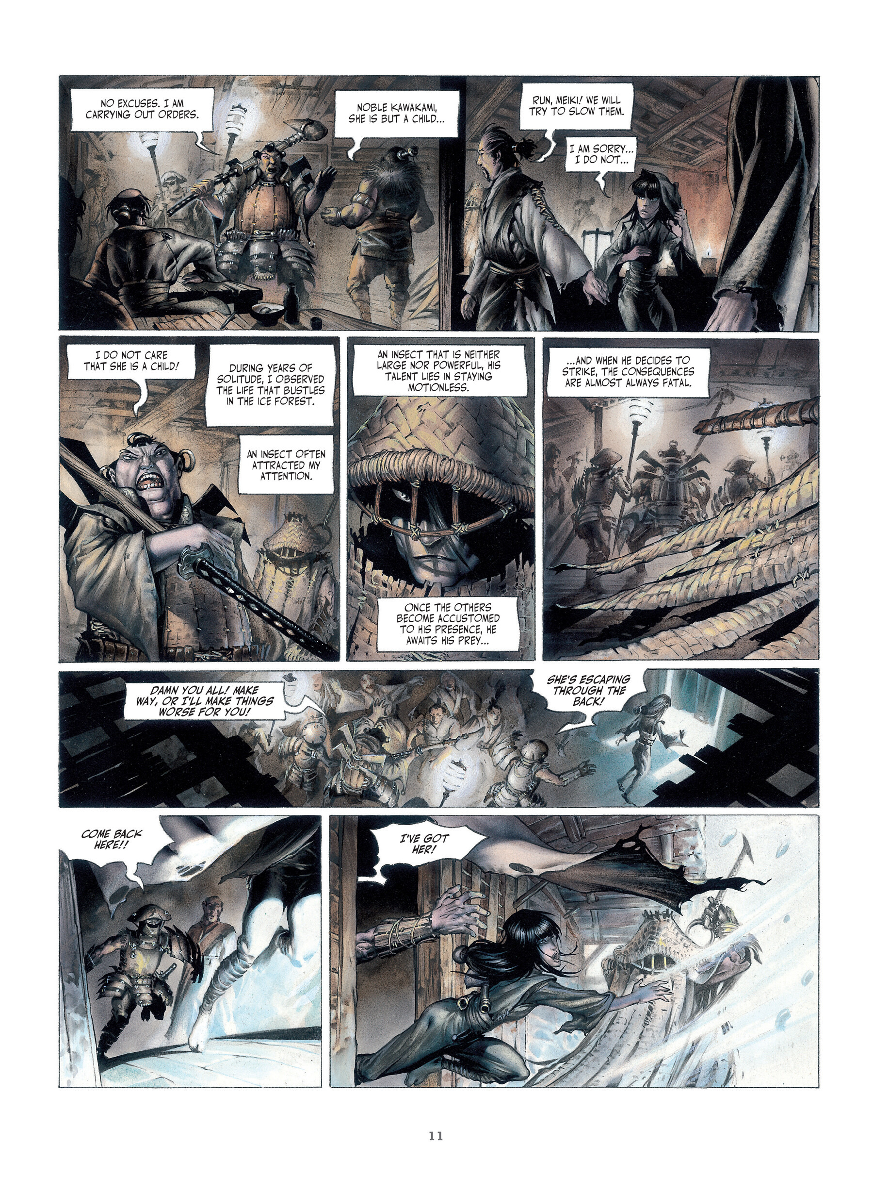 Read online Legends of the Pierced Veil: The Scarlet Blades comic -  Issue # TPB (Part 1) - 11