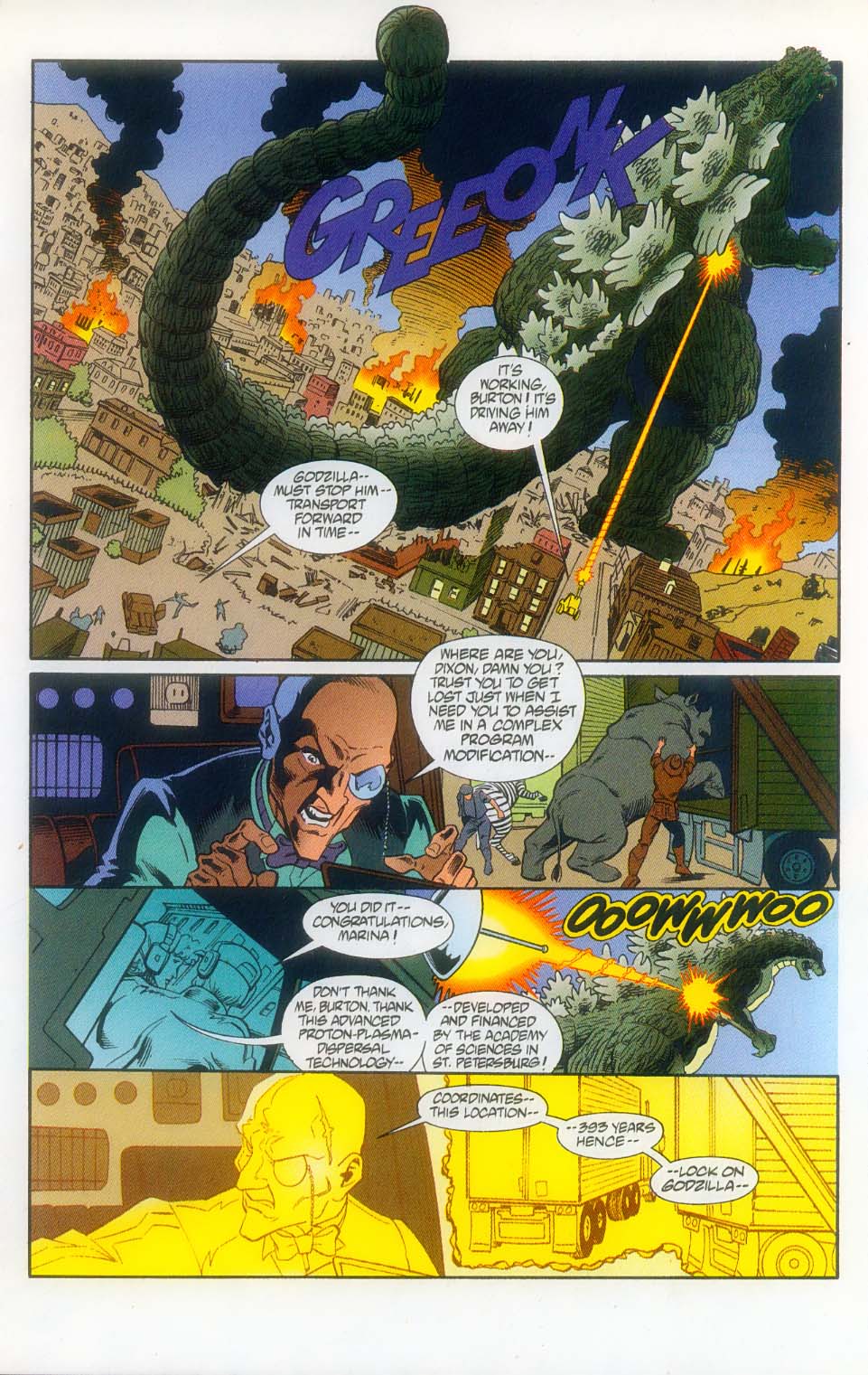 Read online Godzilla (1995) comic -  Issue #11 - 25