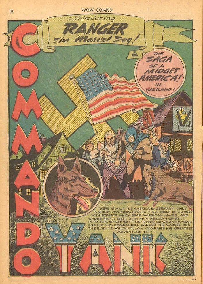 Read online Wow Comics comic -  Issue #17 - 18