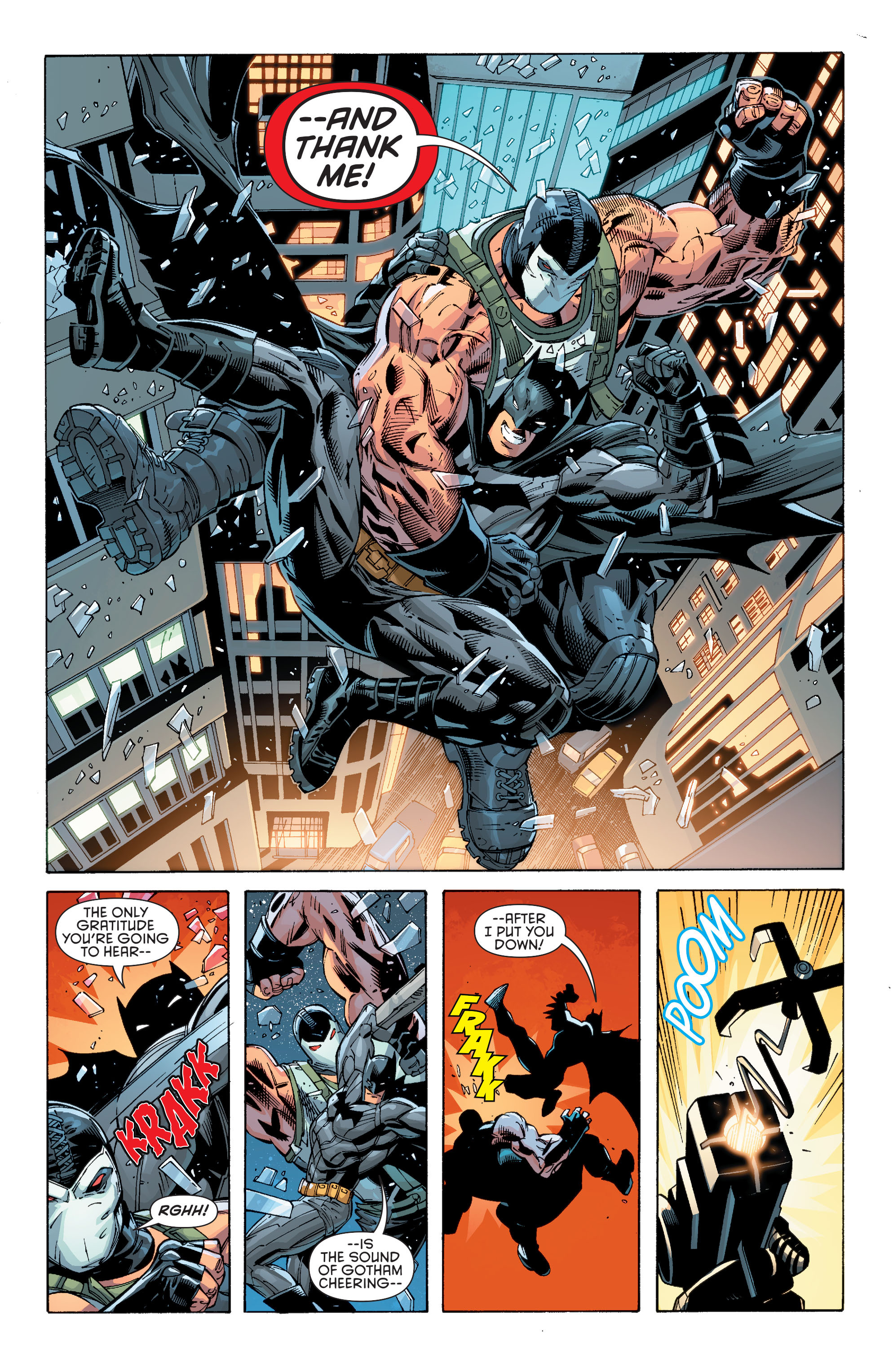 Read online Forever Evil Aftermath: Batman vs. Bane comic -  Issue # Full - 19