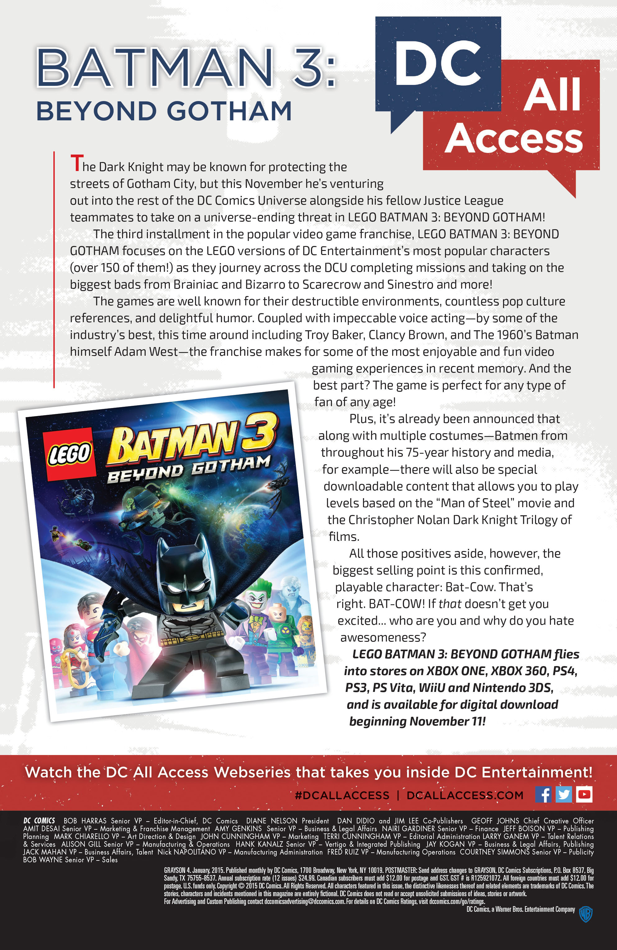 Read online Grayson comic -  Issue #4 - 21