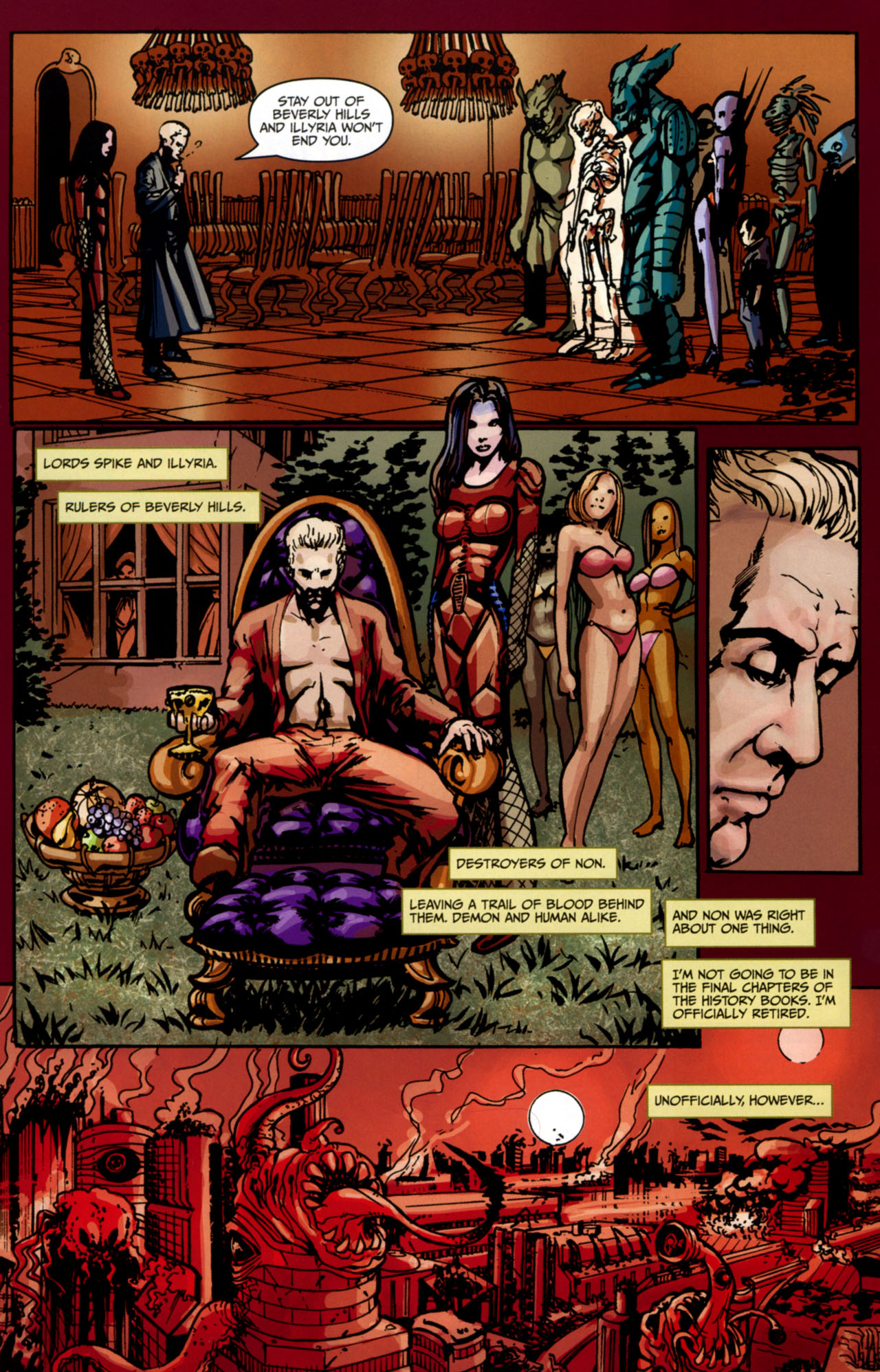 Read online Spike: After the Fall comic -  Issue #4 - 21