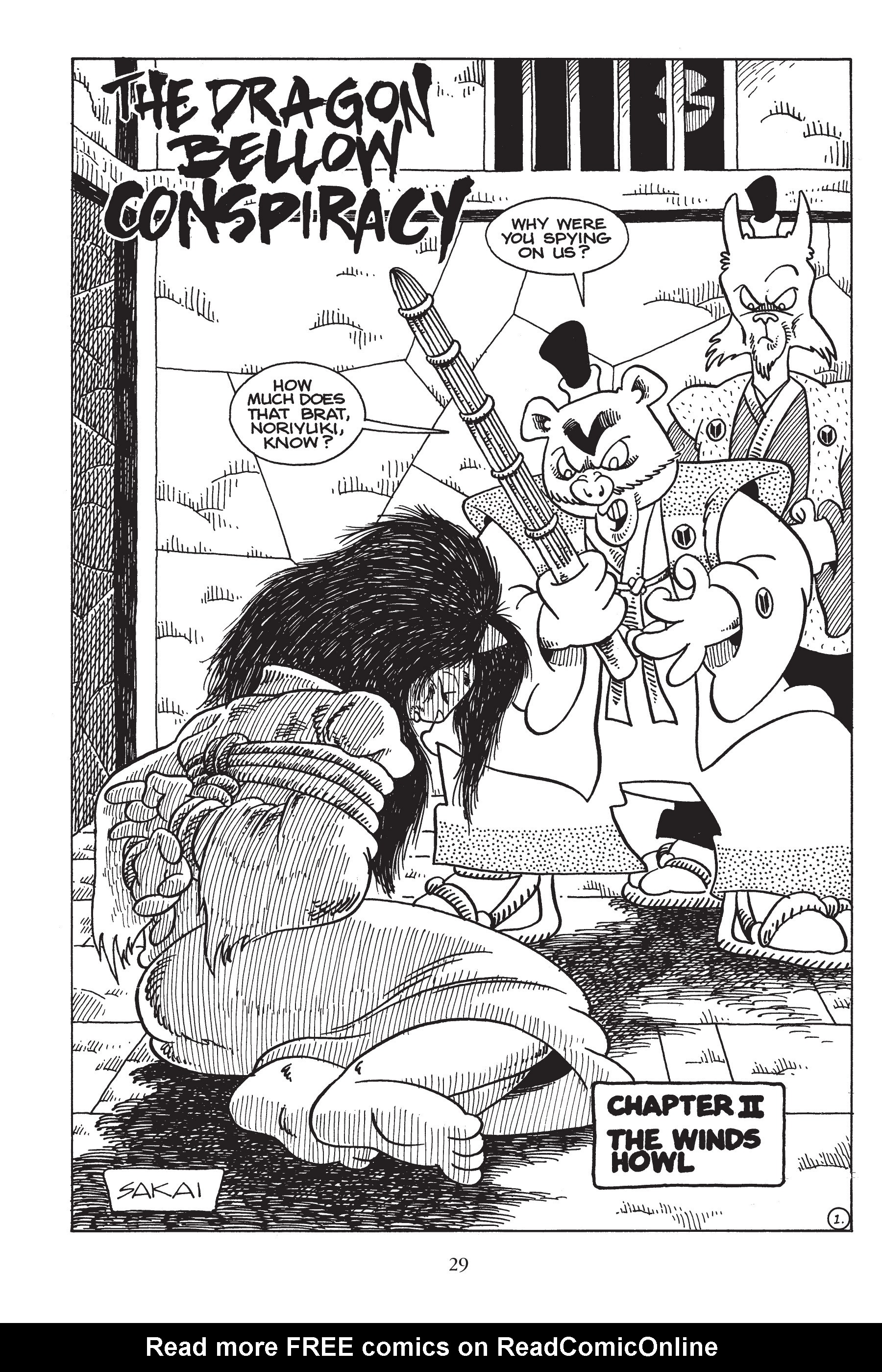 Read online Usagi Yojimbo (1987) comic -  Issue # _TPB 4 - 30