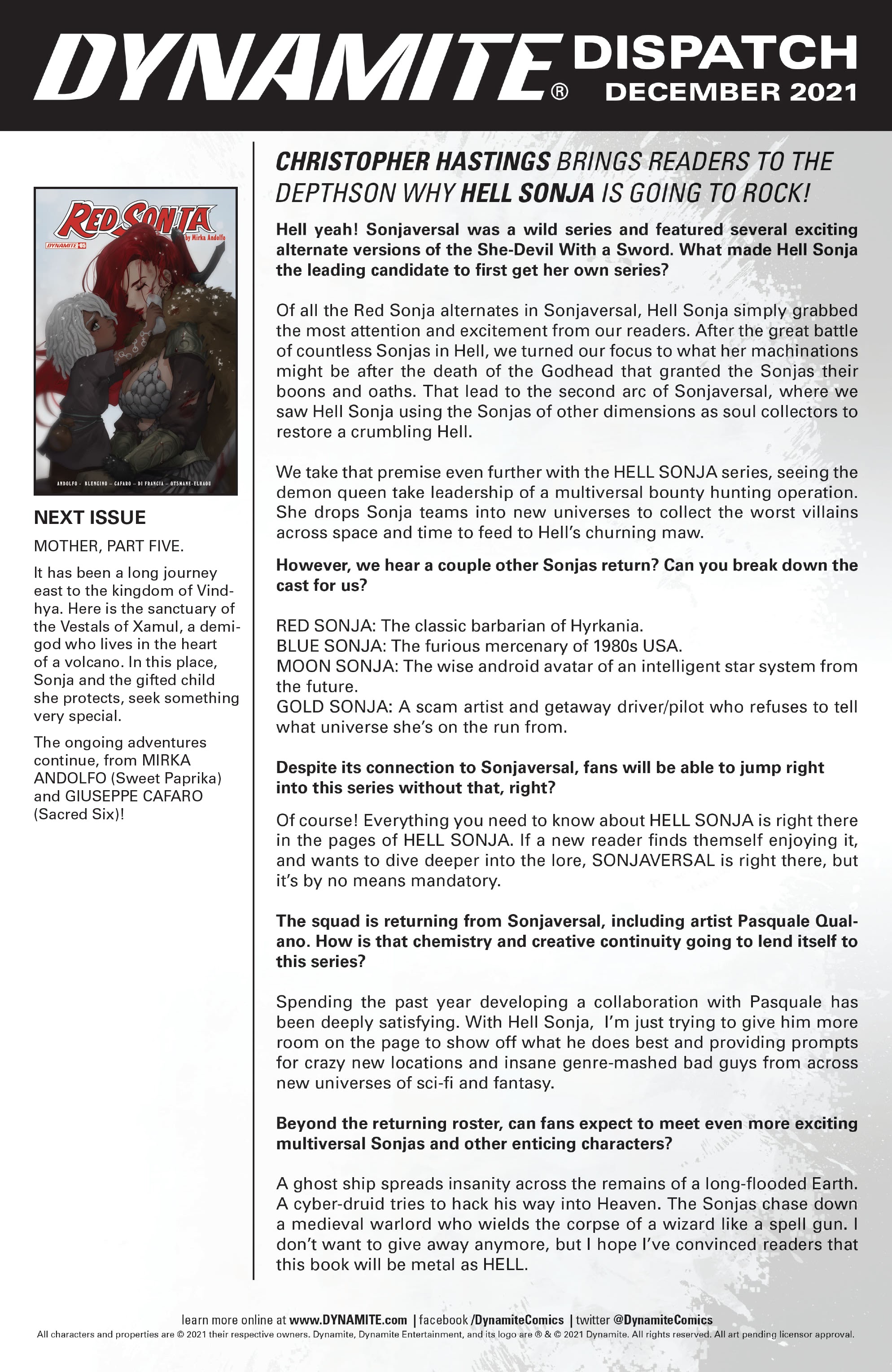 Read online Red Sonja (2021) comic -  Issue #4 - 27