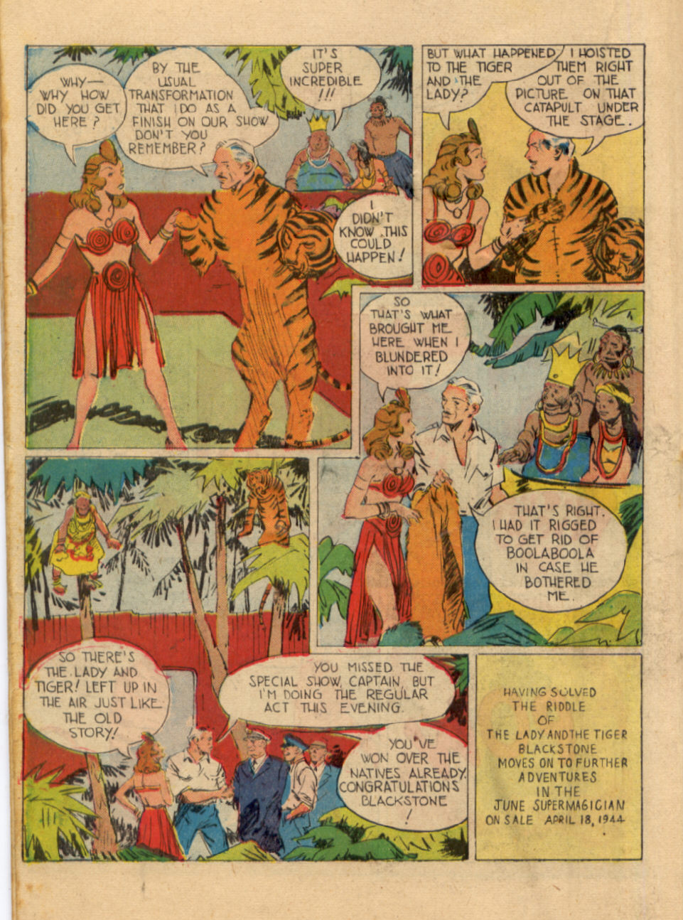 Read online Super-Magician Comics comic -  Issue #25 - 34