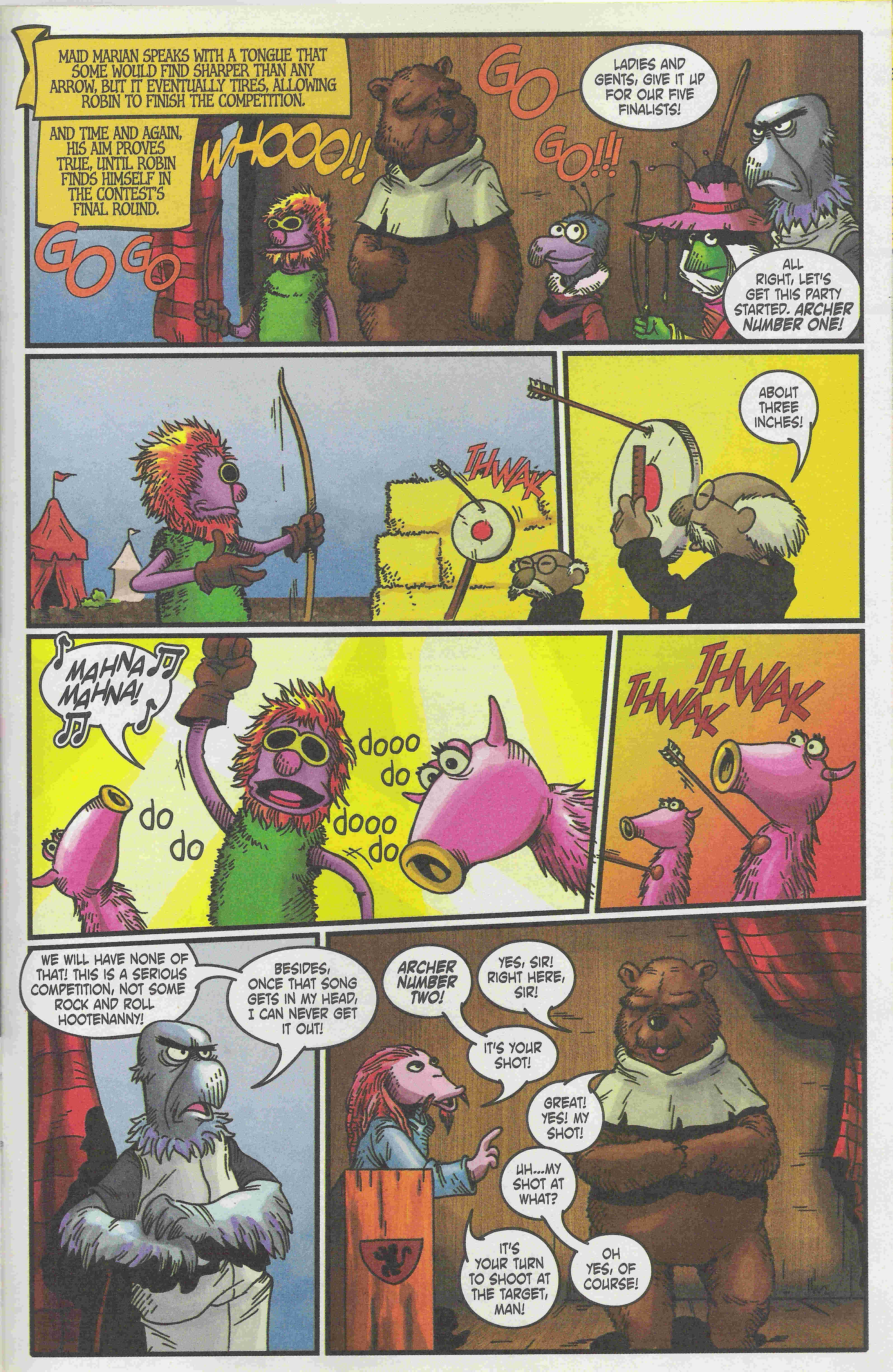 Read online Muppet Robin Hood comic -  Issue #3 - 22