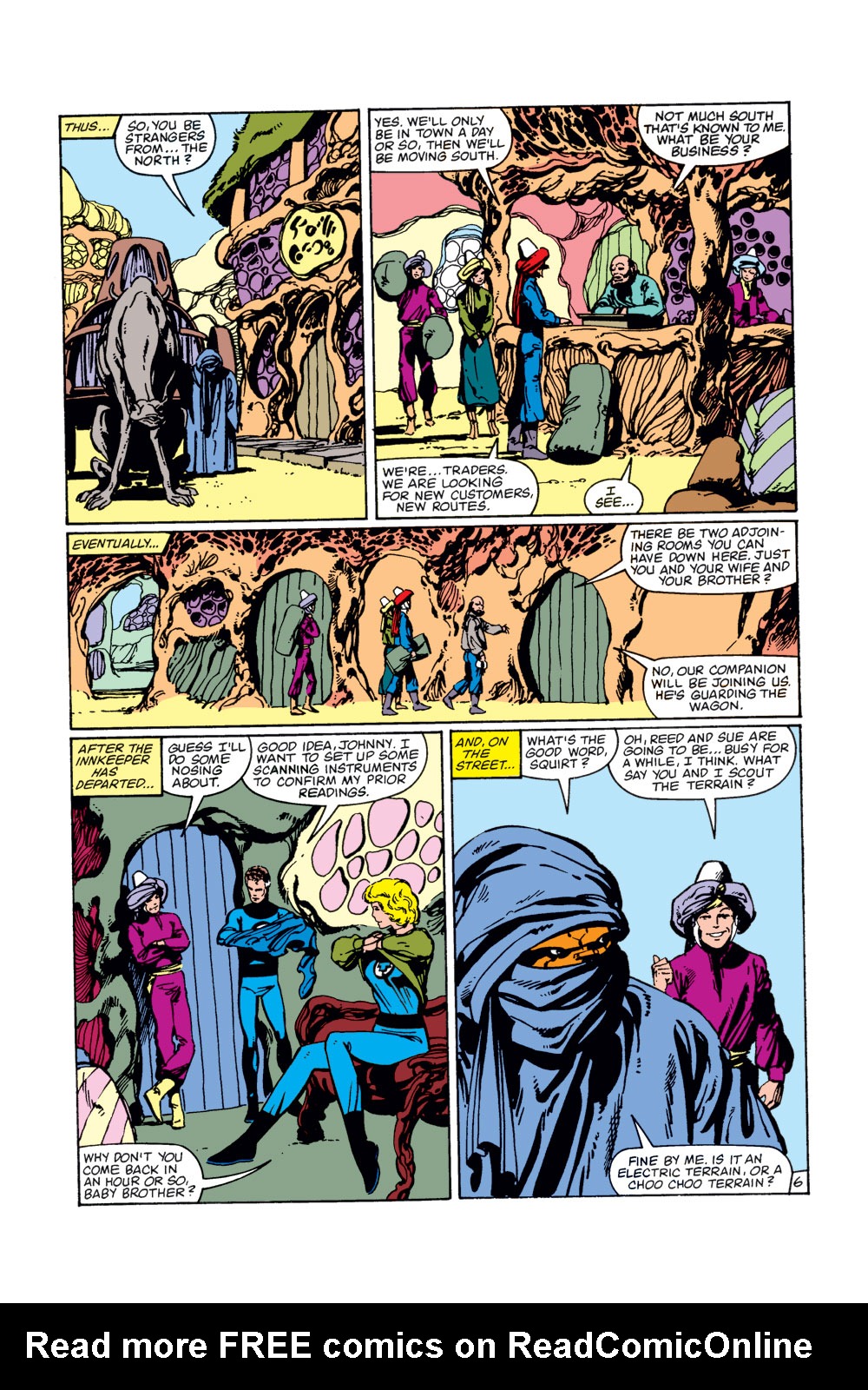 Read online Fantastic Four (1961) comic -  Issue #254 - 7