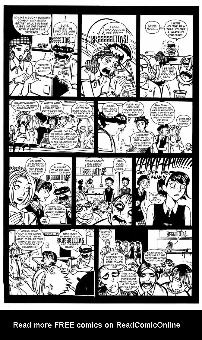 Read online Blue Monday: Dead Man's Party comic -  Issue # Full - 9