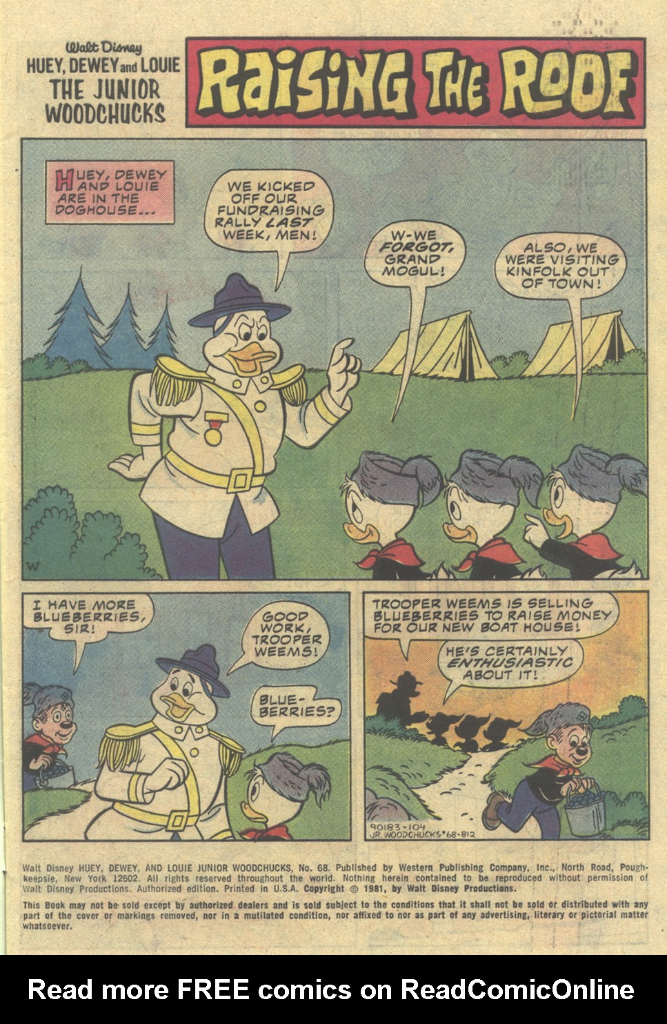 Read online Huey, Dewey, and Louie Junior Woodchucks comic -  Issue #68 - 3