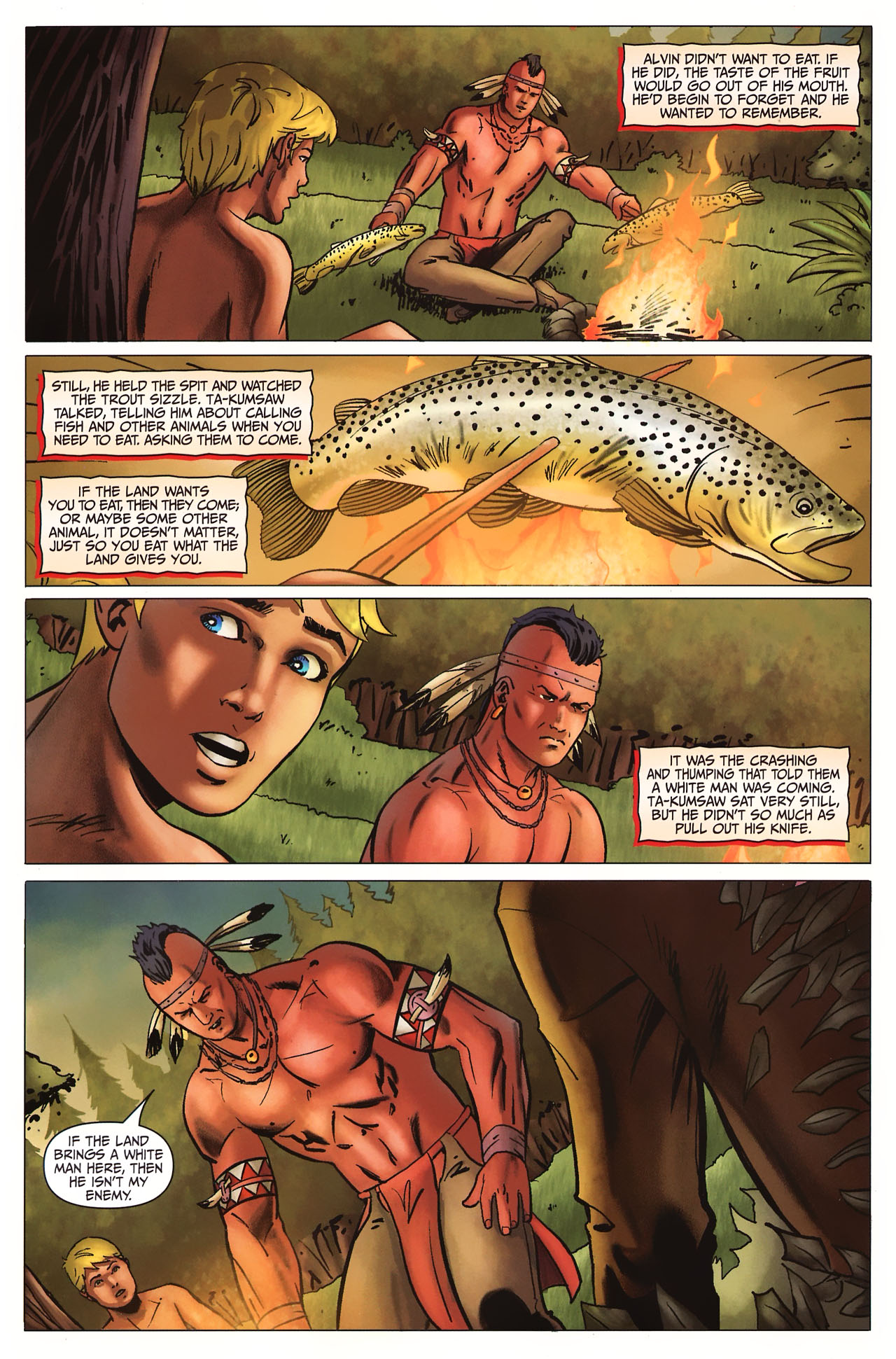 Read online Red Prophet: The Tales of Alvin Maker comic -  Issue #9 - 17