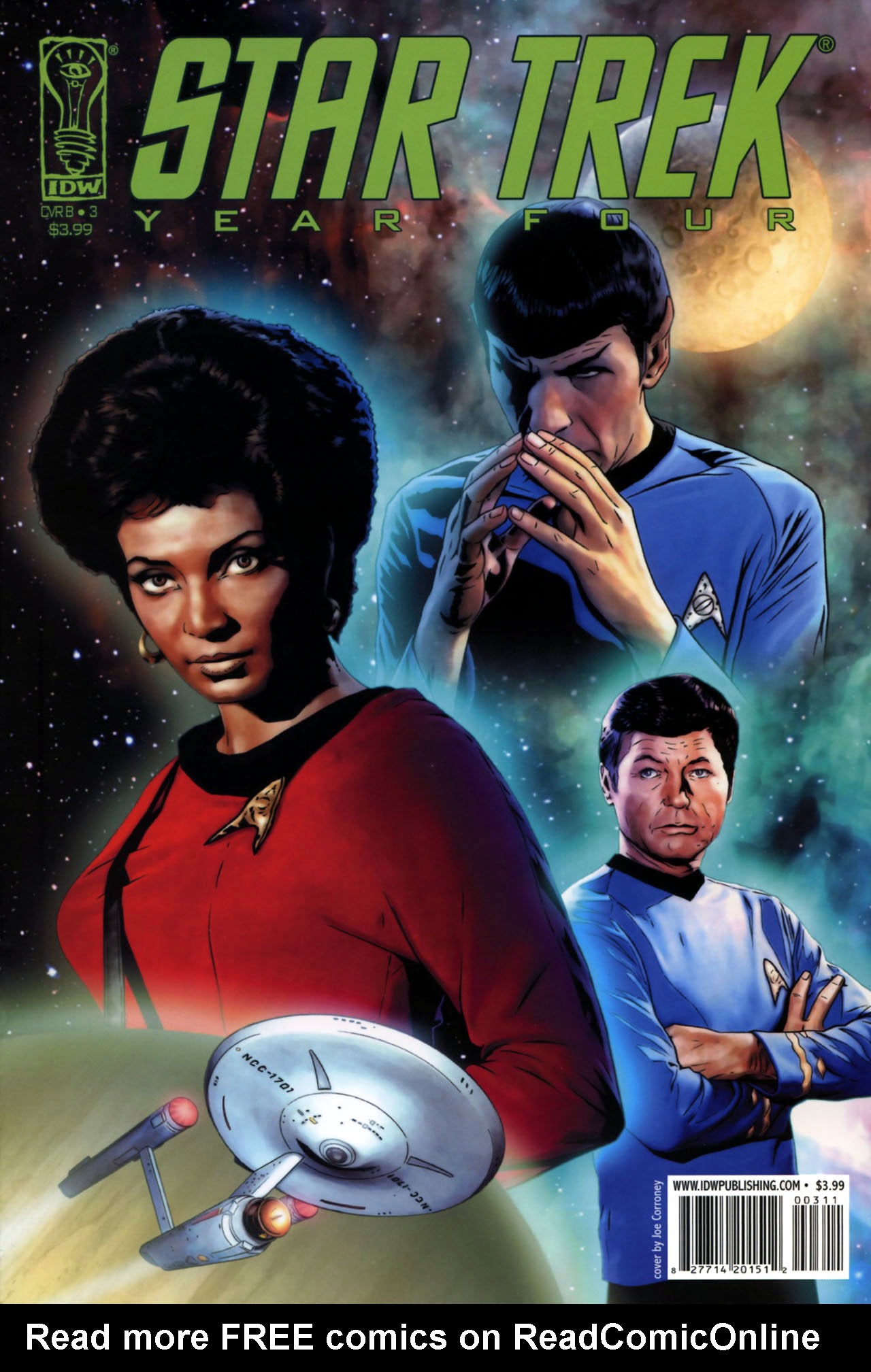 Read online Star Trek: Year Four comic -  Issue #3 - 1