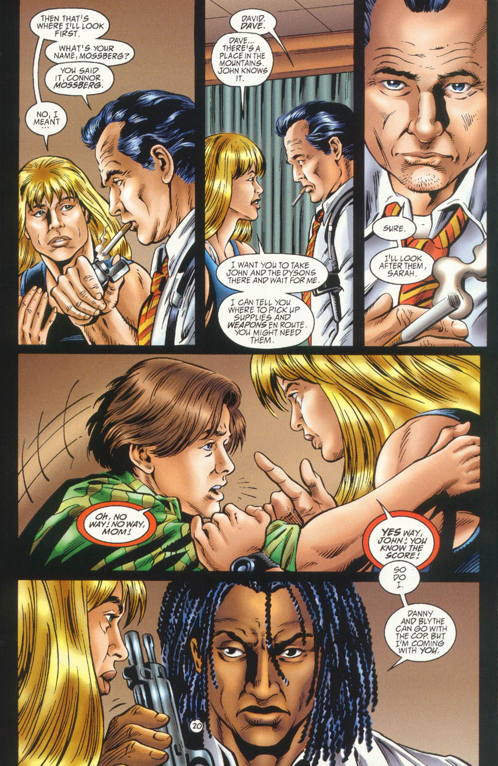 Read online T2: Cybernetic Dawn comic -  Issue #3 - 21