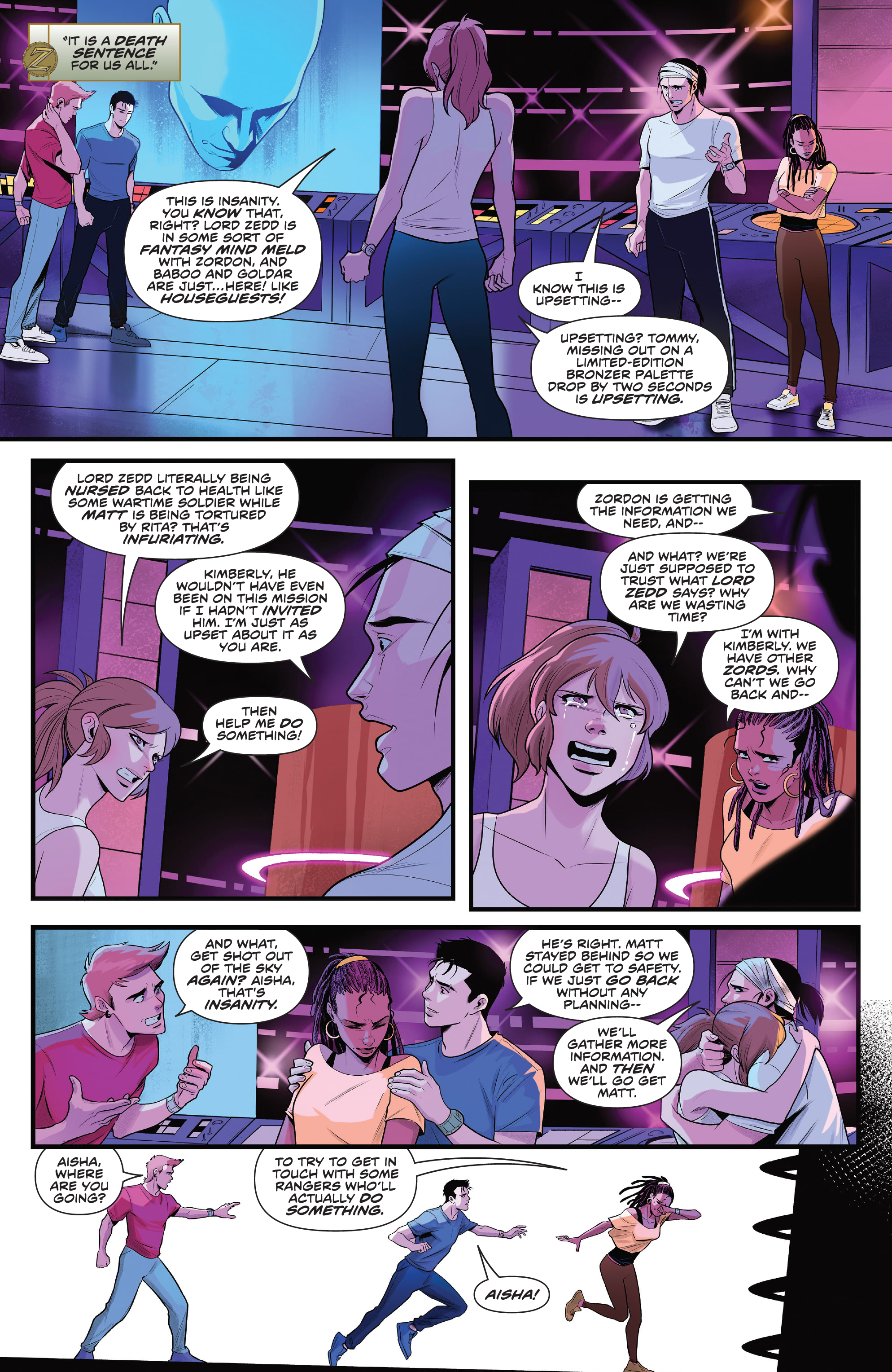 Read online Mighty Morphin Power Rangers comic -  Issue #103 - 7