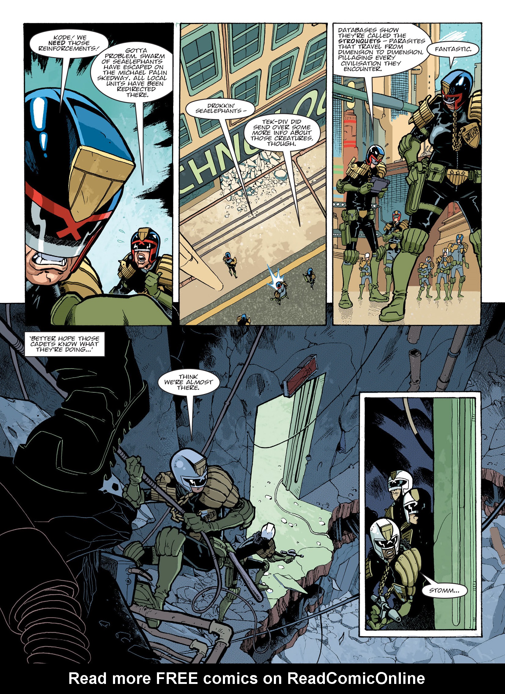 Read online 2000 AD comic -  Issue #2170 - 8