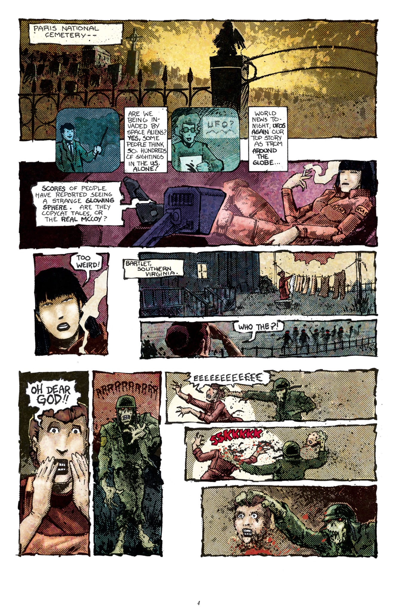 Read online Zombie War comic -  Issue #1 - 6
