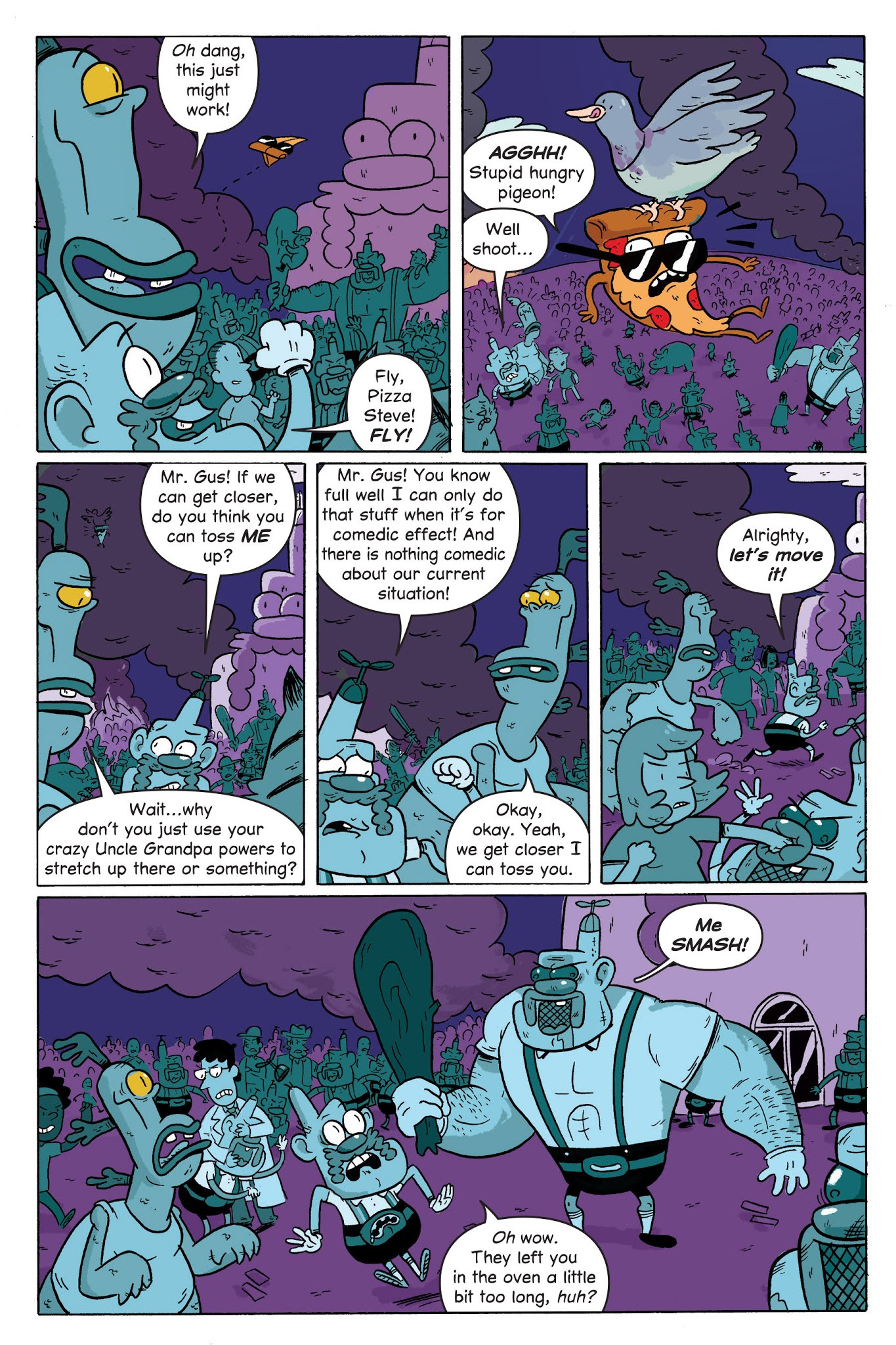 Read online Uncle Grandpa in Uncle Grandpaland comic -  Issue # TPB - 110