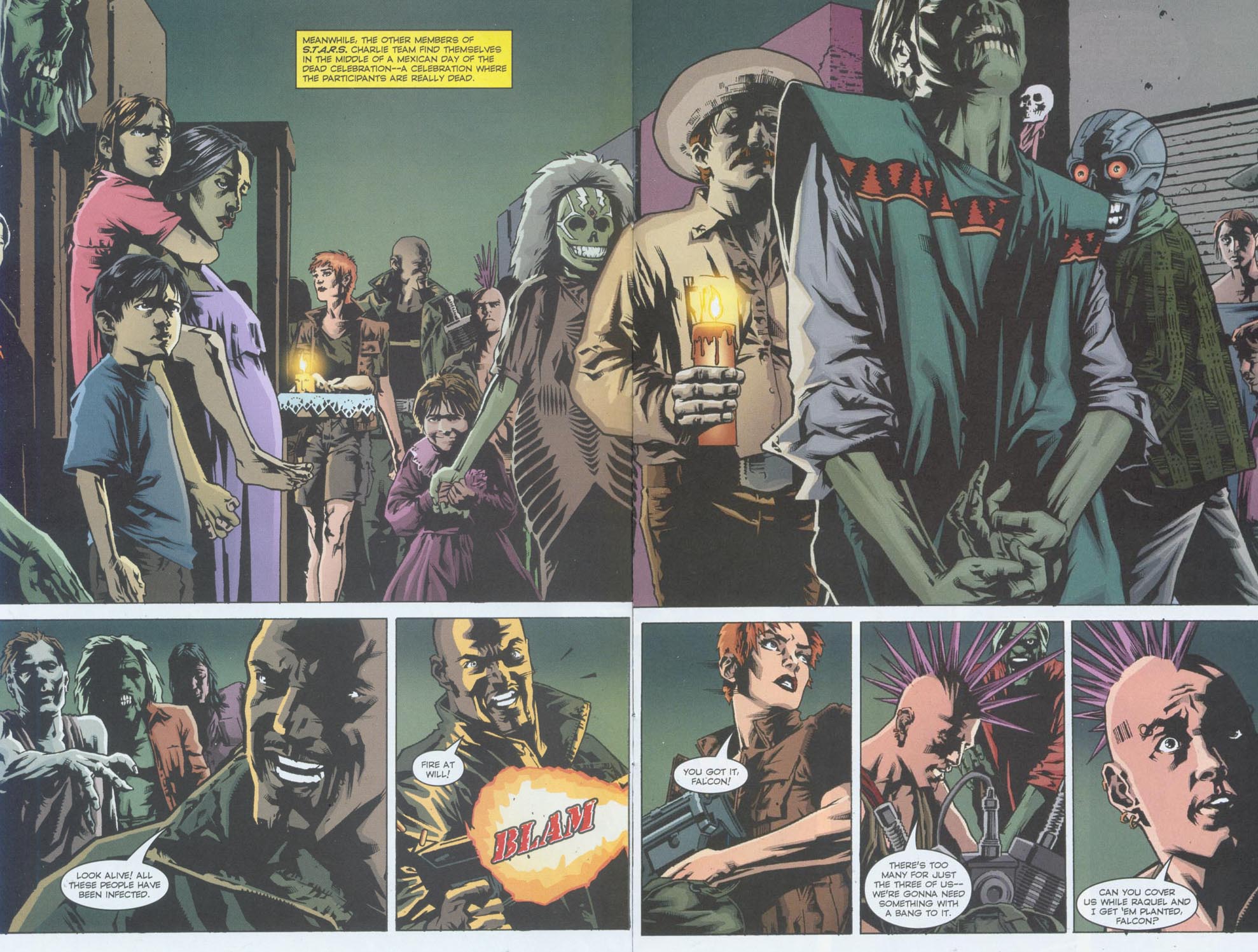 Read online Resident Evil: Fire and Ice comic -  Issue #2 - 5