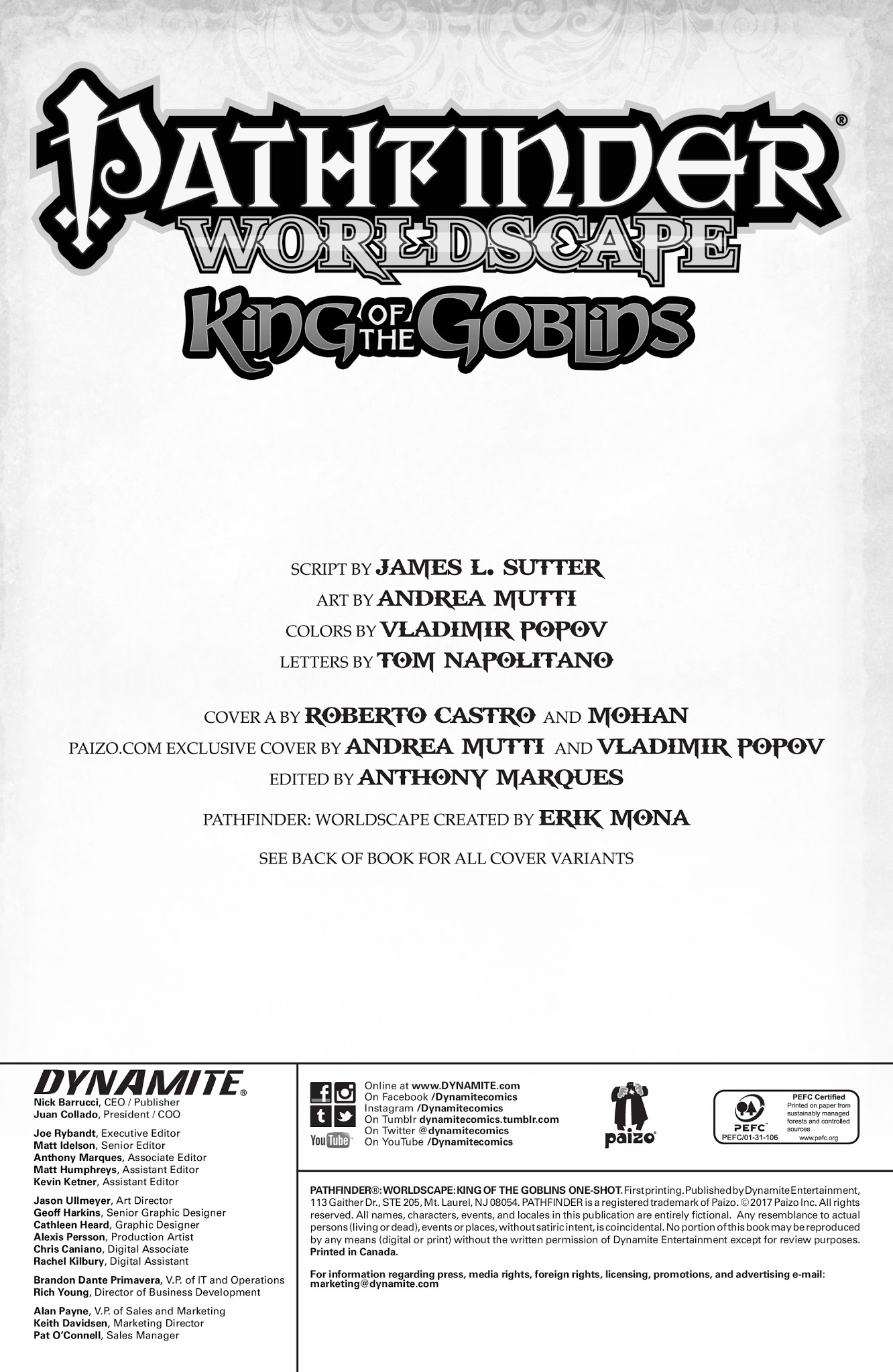 Read online Pathfinder: Worldscape (2017) comic -  Issue # Issue King of the Goblins - 2