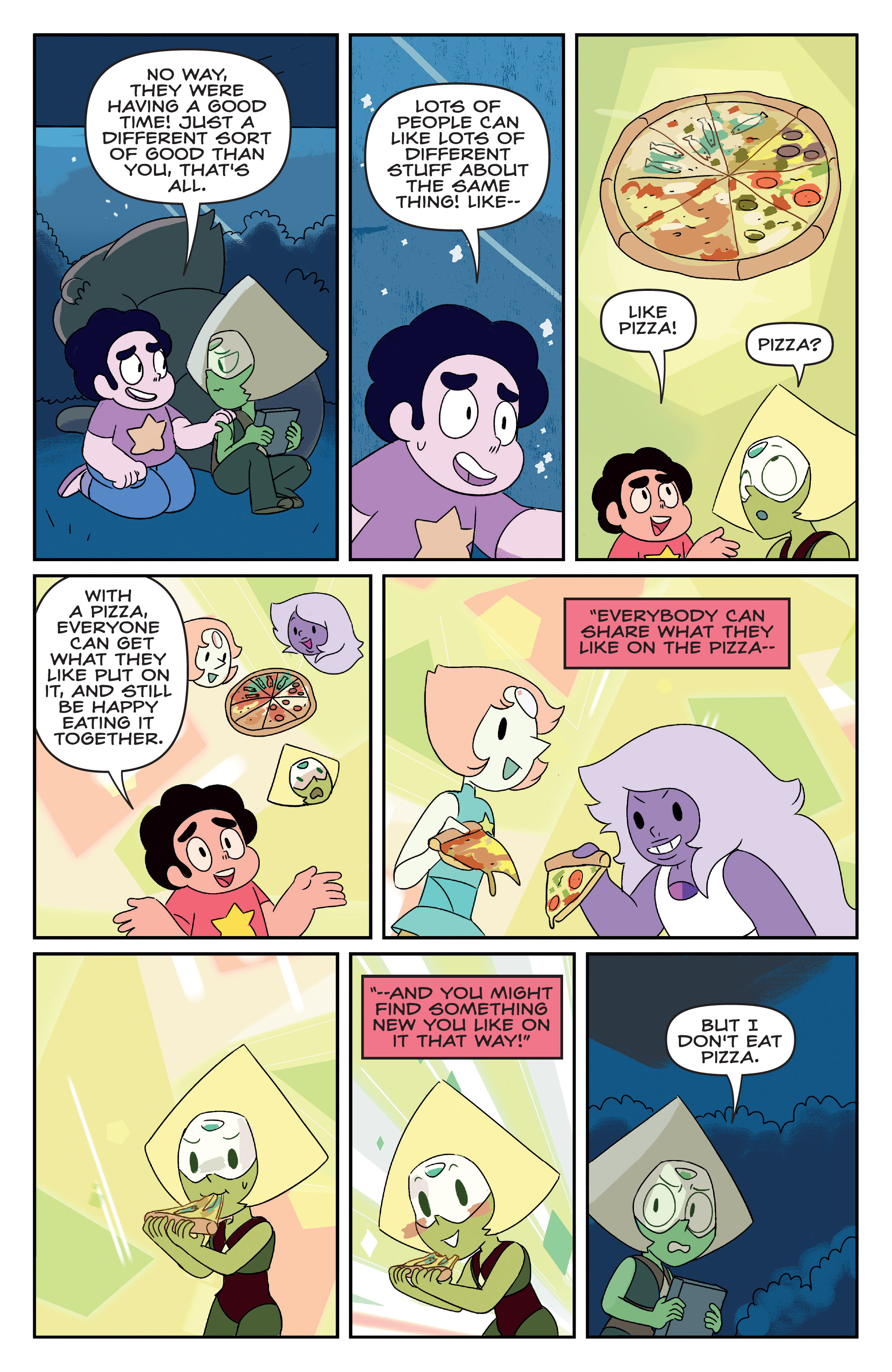 Read online Steven Universe Ongoing comic -  Issue #33 - 17