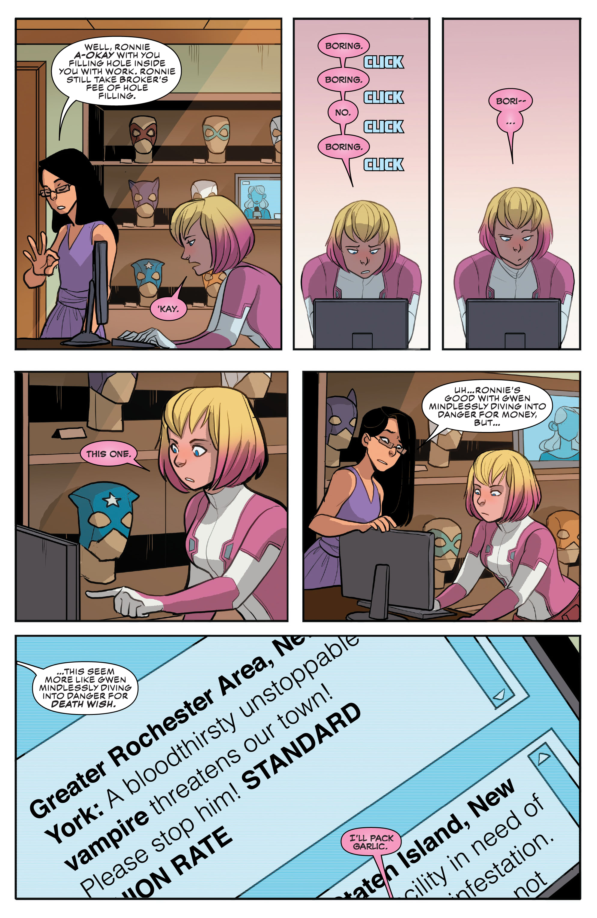 Read online Gwenpool Omnibus comic -  Issue # TPB (Part 4) - 94