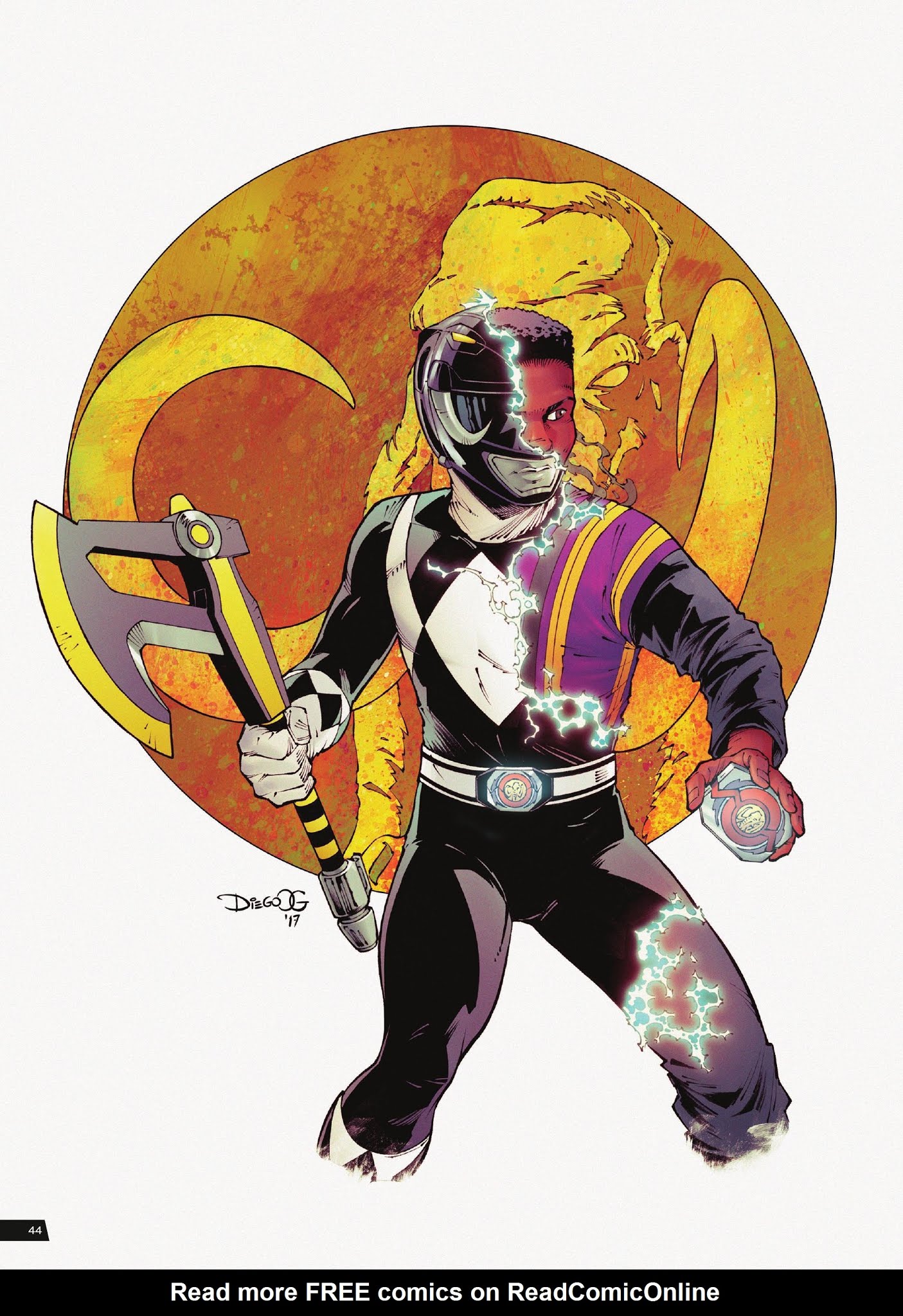 Read online Saban's Power Rangers Artist Tribute comic -  Issue # TPB - 43
