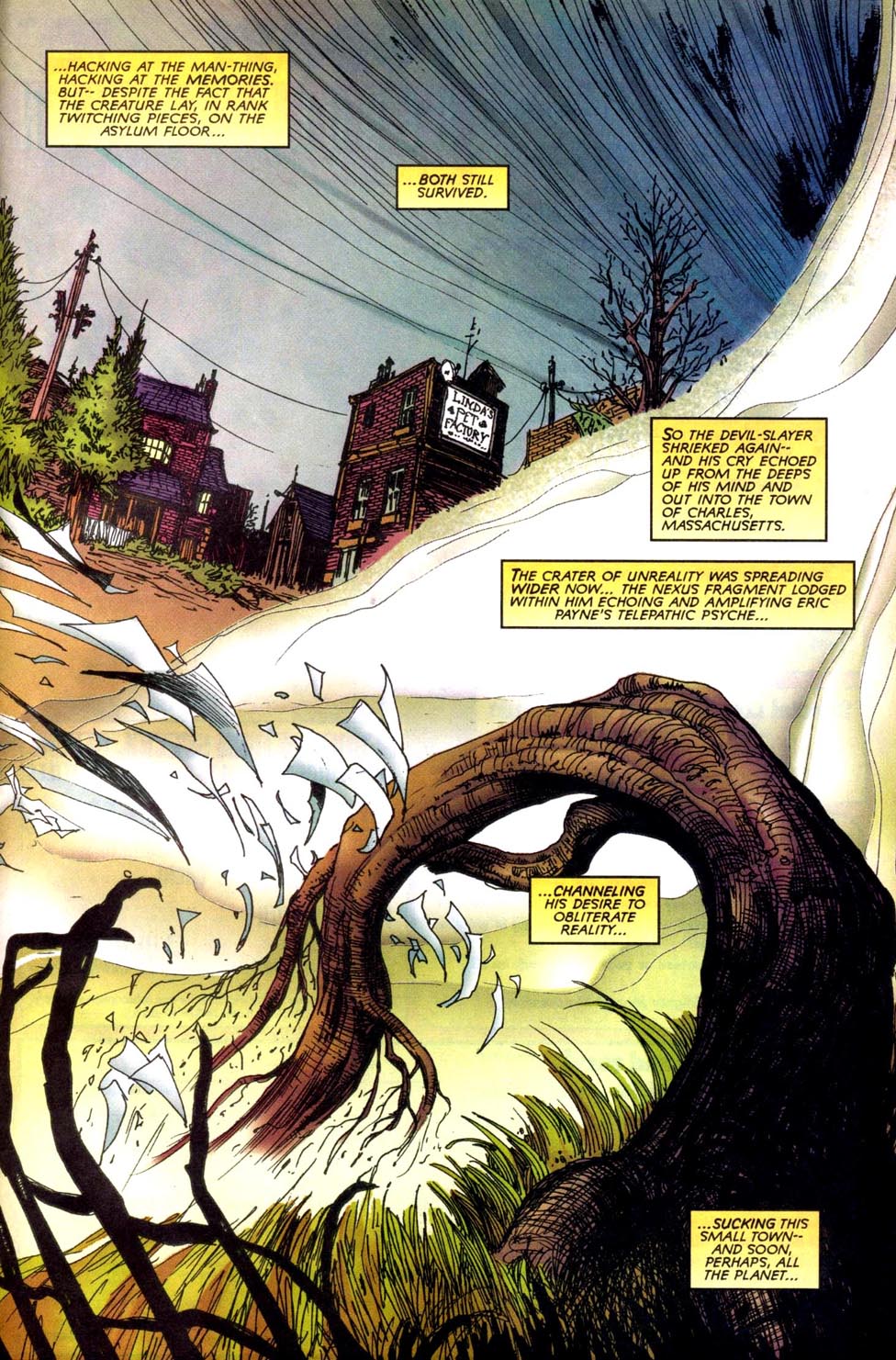 Read online Man-Thing (1997) comic -  Issue #4 - 19