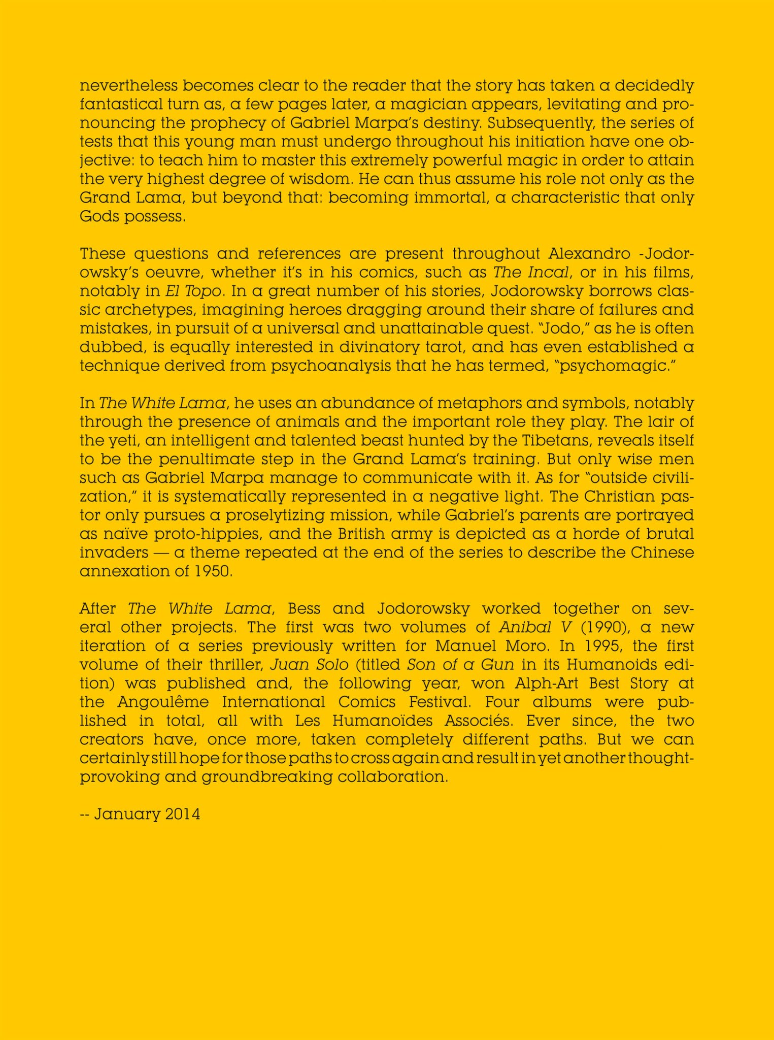 Read online The White Lama comic -  Issue #6 - 62
