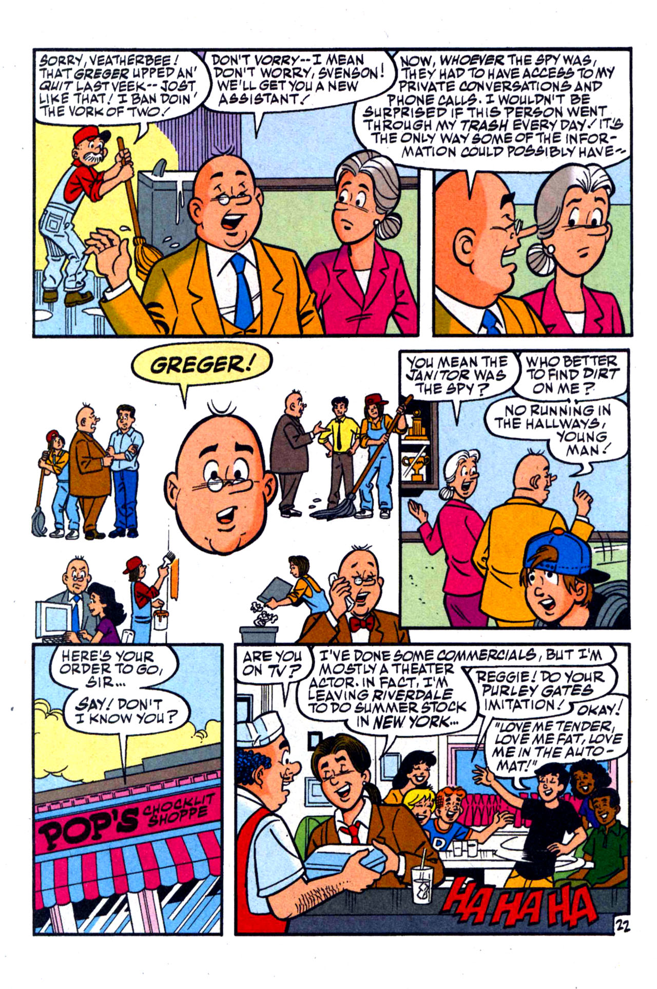 Read online Archie (1960) comic -  Issue #591 - 32