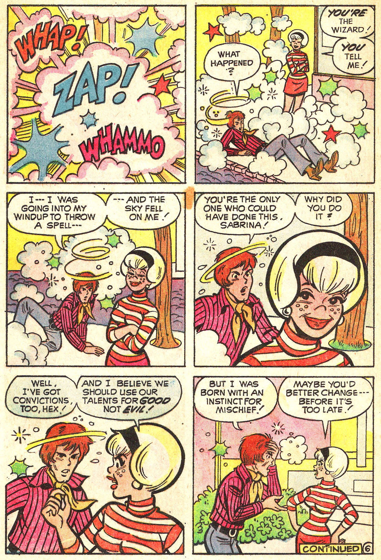 Read online Sabrina The Teenage Witch (1971) comic -  Issue #6 - 8