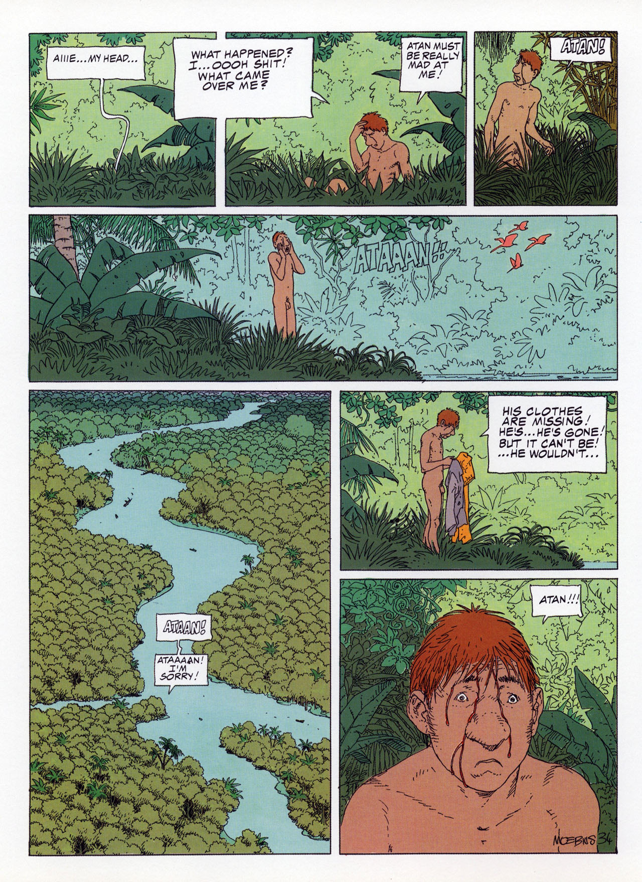 Read online Epic Graphic Novel: Moebius comic -  Issue # TPB 5 - 40