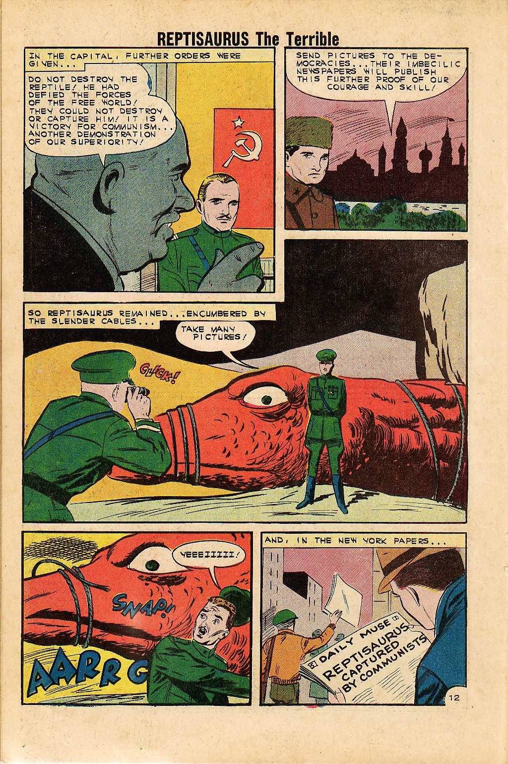 Read online Reptisaurus comic -  Issue #6 - 16