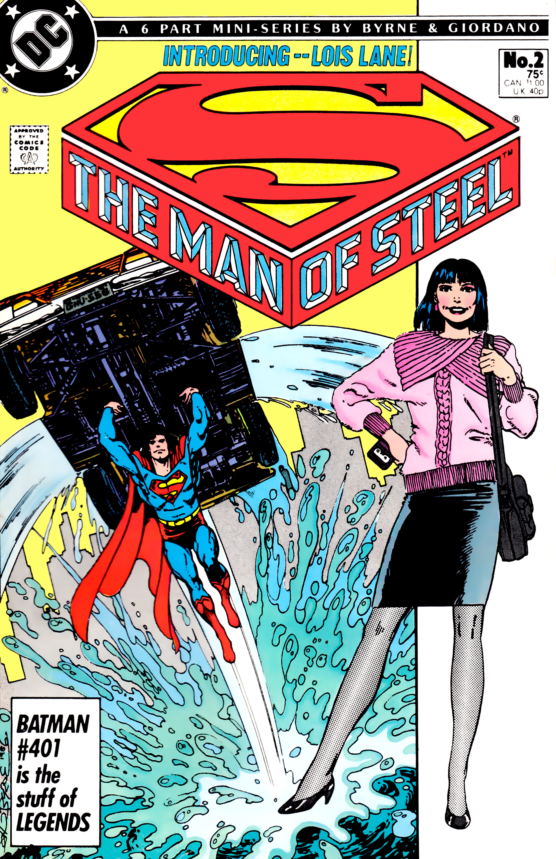 Read online The Man of Steel comic -  Issue #2 - 1