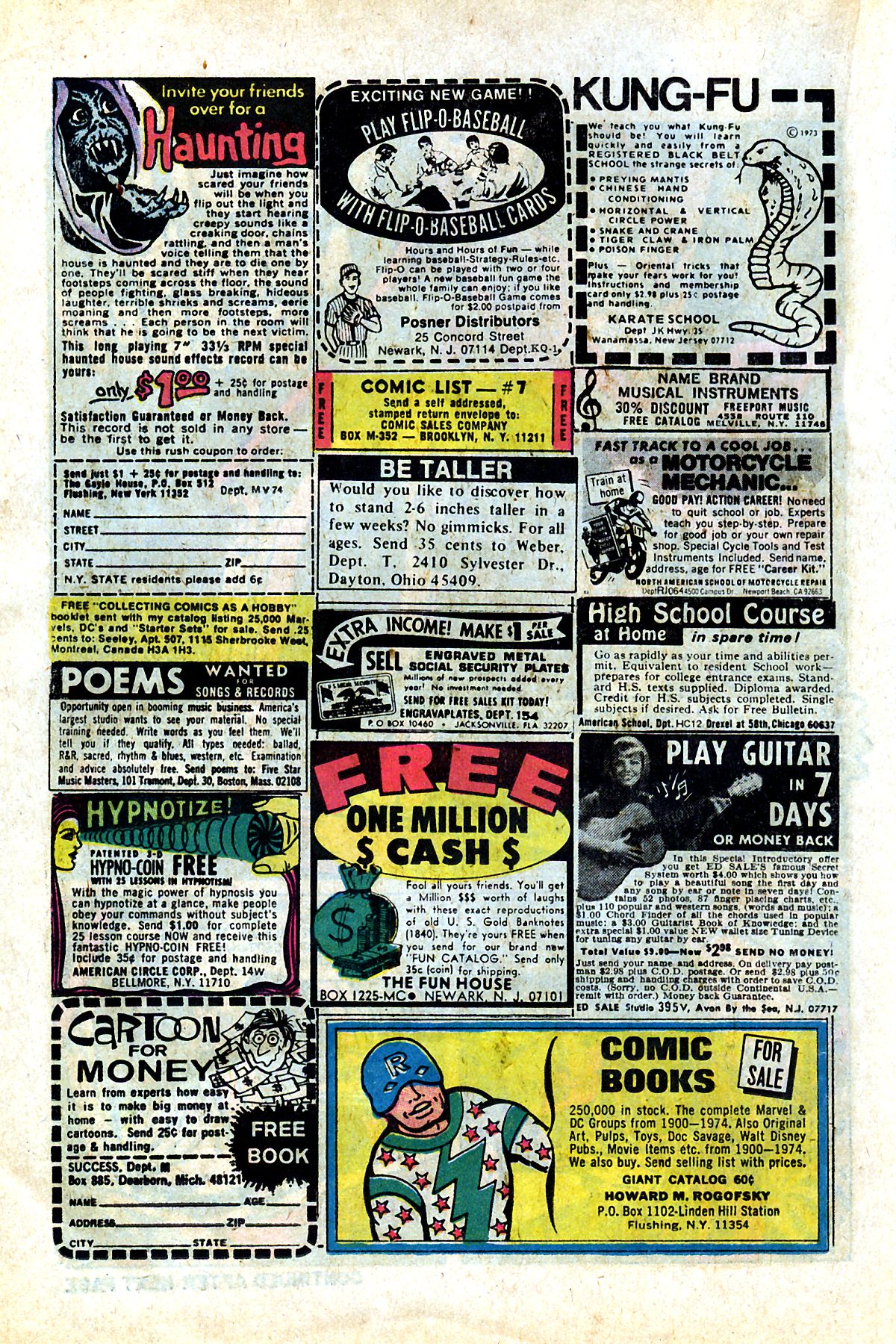 Read online Chamber of Chills (1972) comic -  Issue #12 - 13