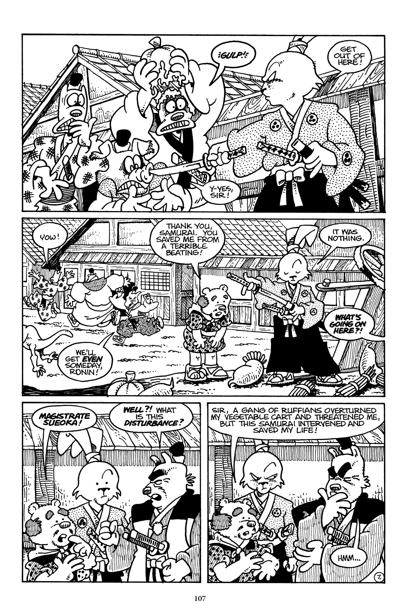 Read online The Usagi Yojimbo Saga comic -  Issue # TPB 1 - 104