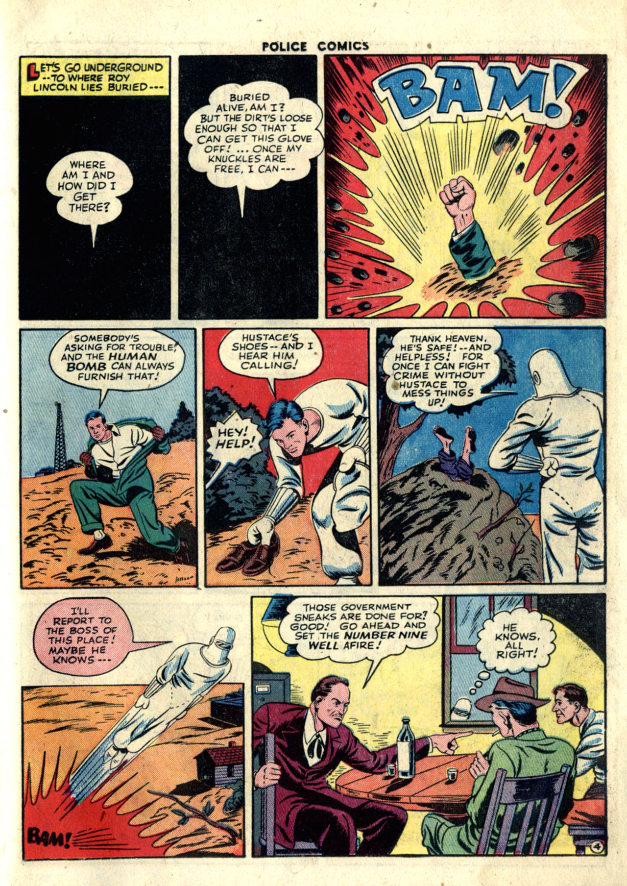 Read online Police Comics comic -  Issue #32 - 43