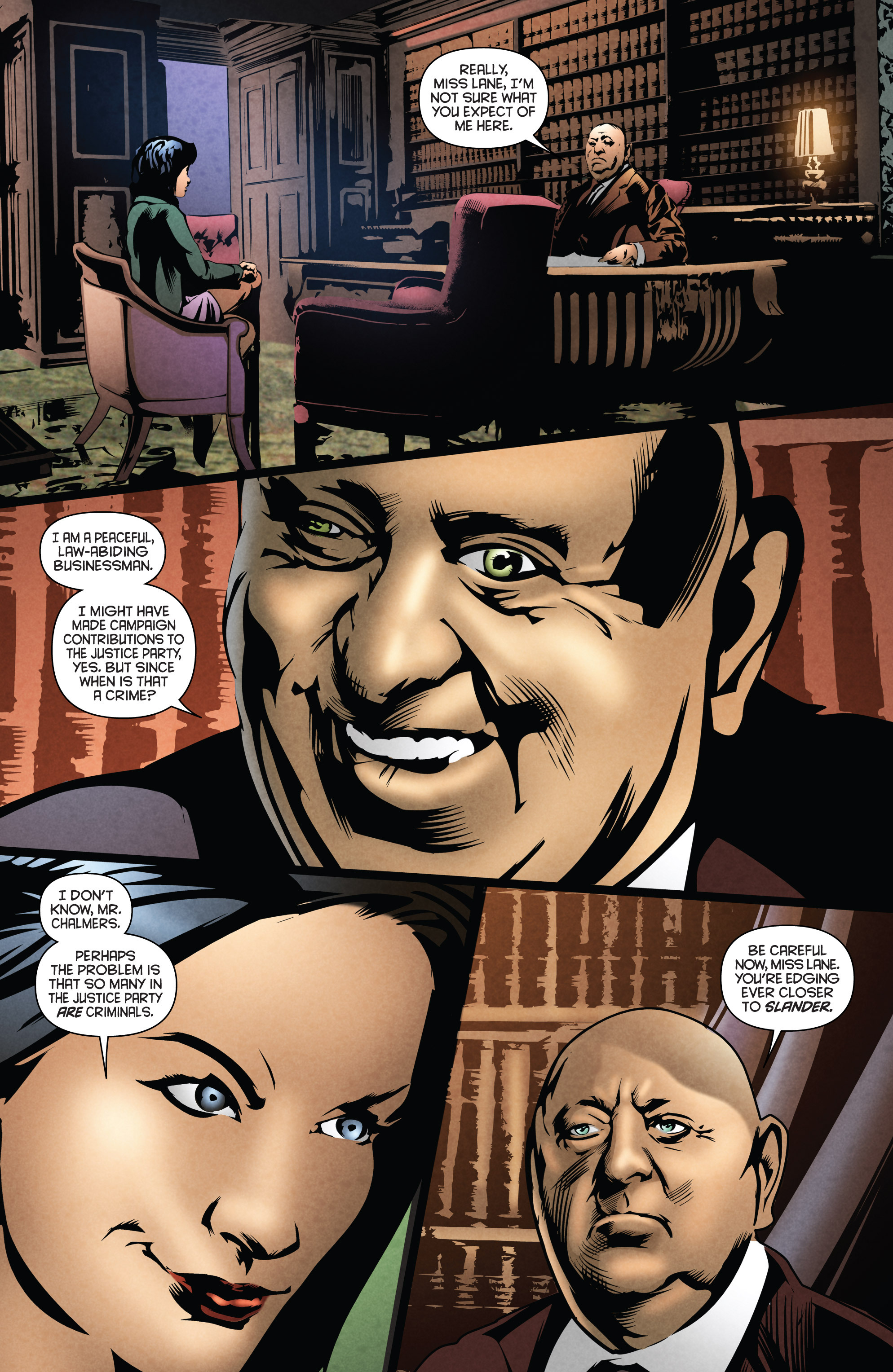 Read online Masks comic -  Issue #3 - 16