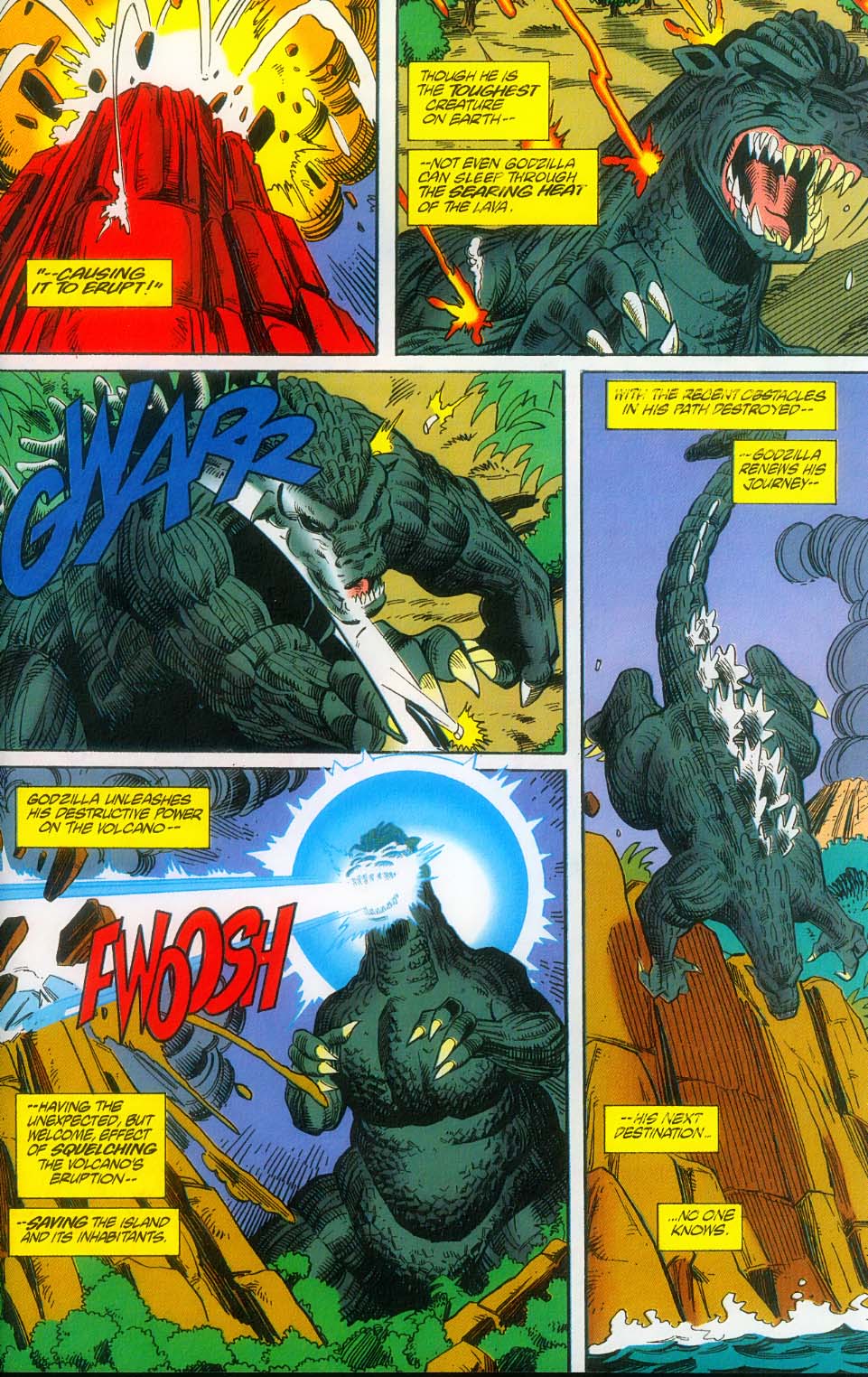 Read online Godzilla (1995) comic -  Issue #14 - 28