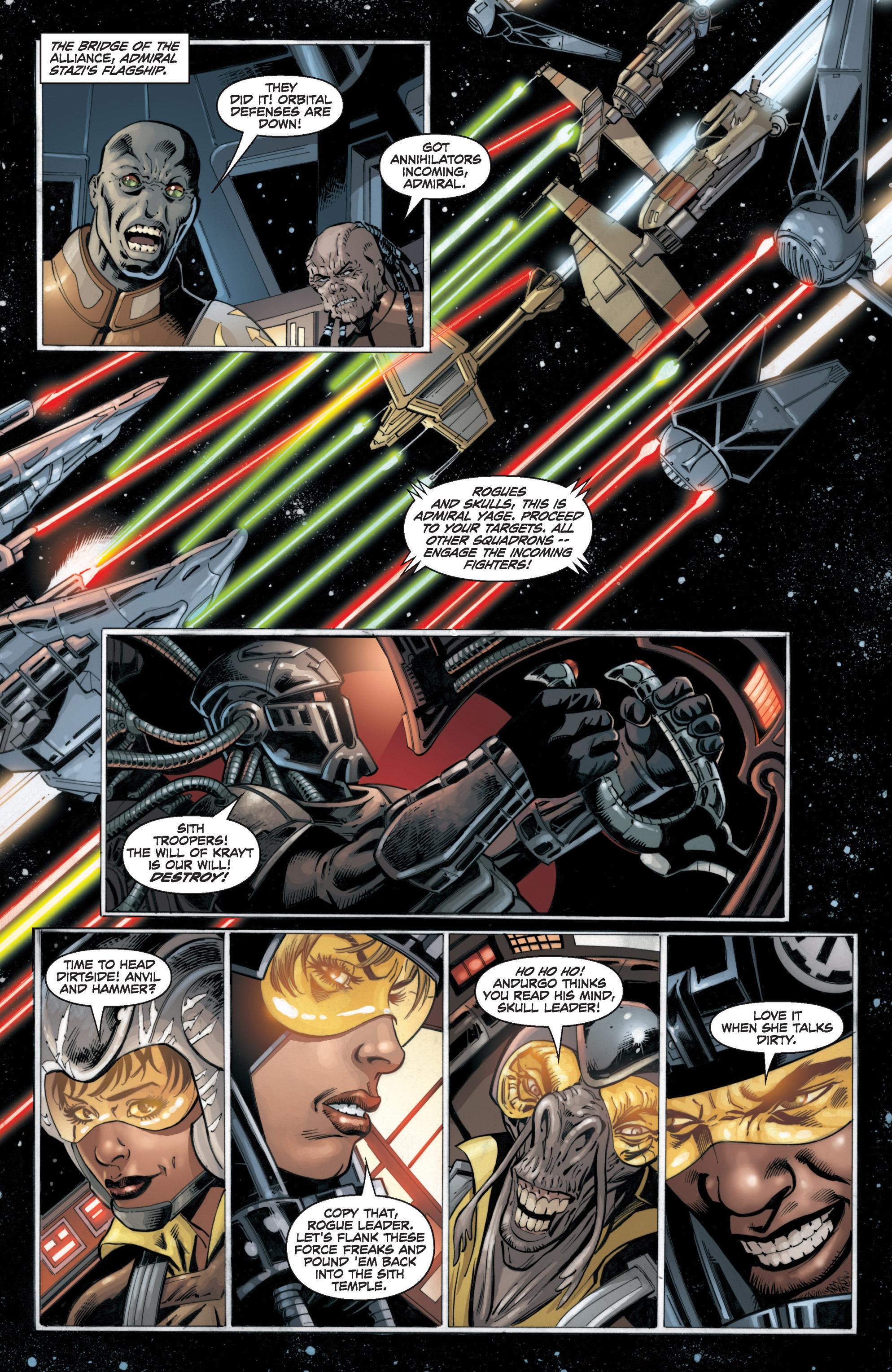 Read online Star Wars: Legacy War comic -  Issue #5 - 13