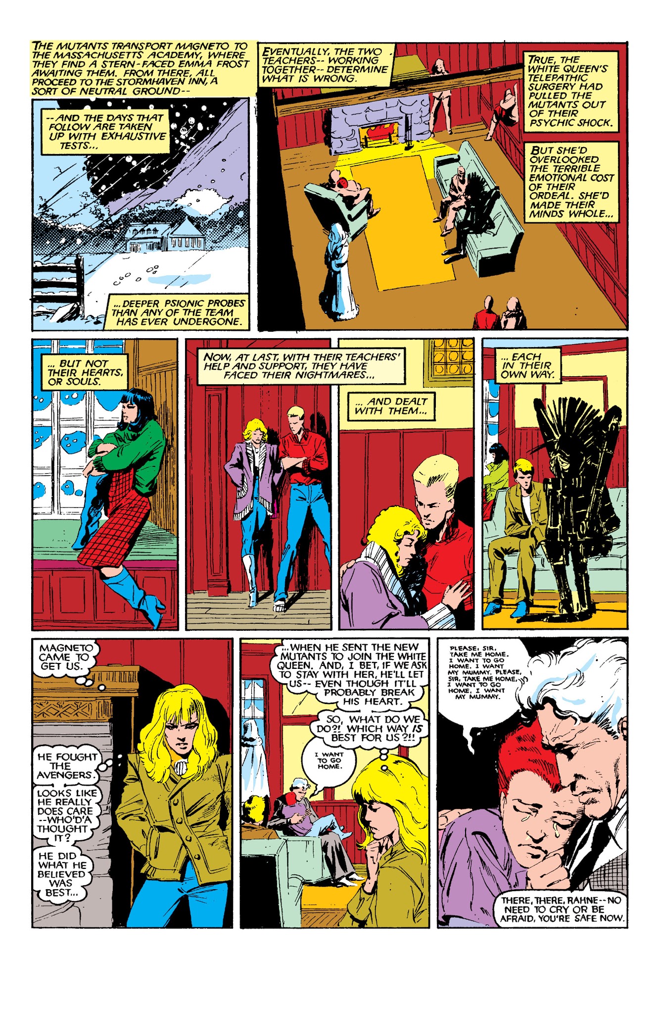 Read online New Mutants Classic comic -  Issue # TPB 5 - 257