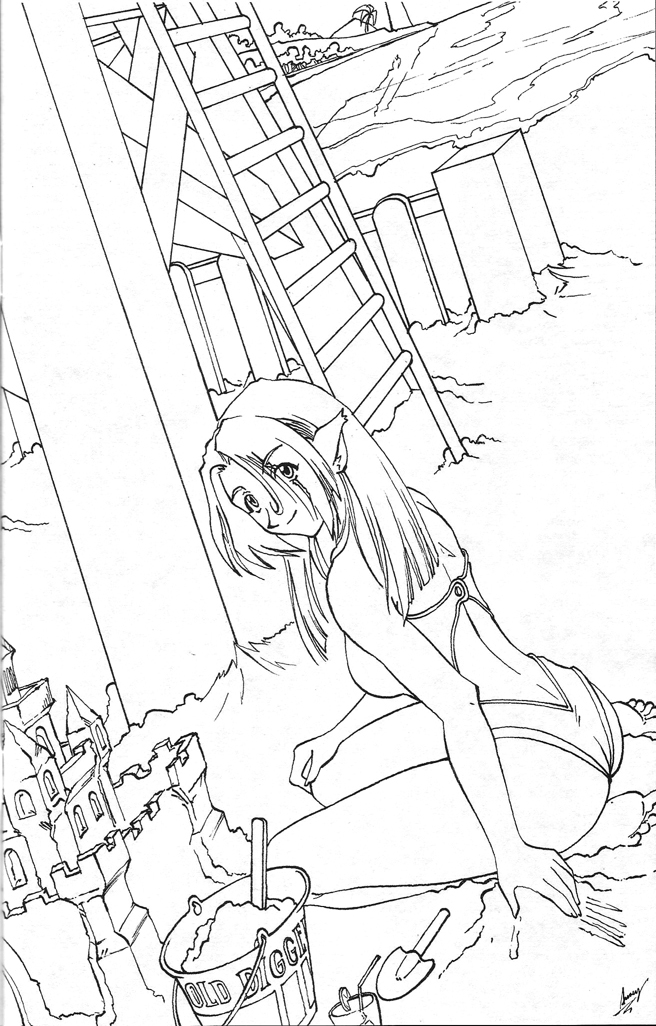 Read online Gold Digger Swimsuit Special comic -  Issue #10 - 11