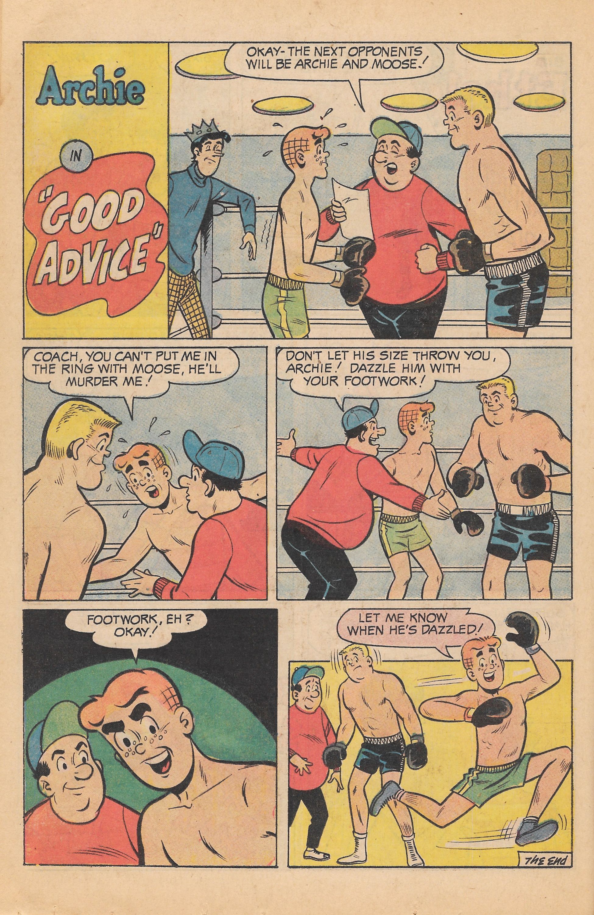 Read online Archie's TV Laugh-Out comic -  Issue #7 - 32