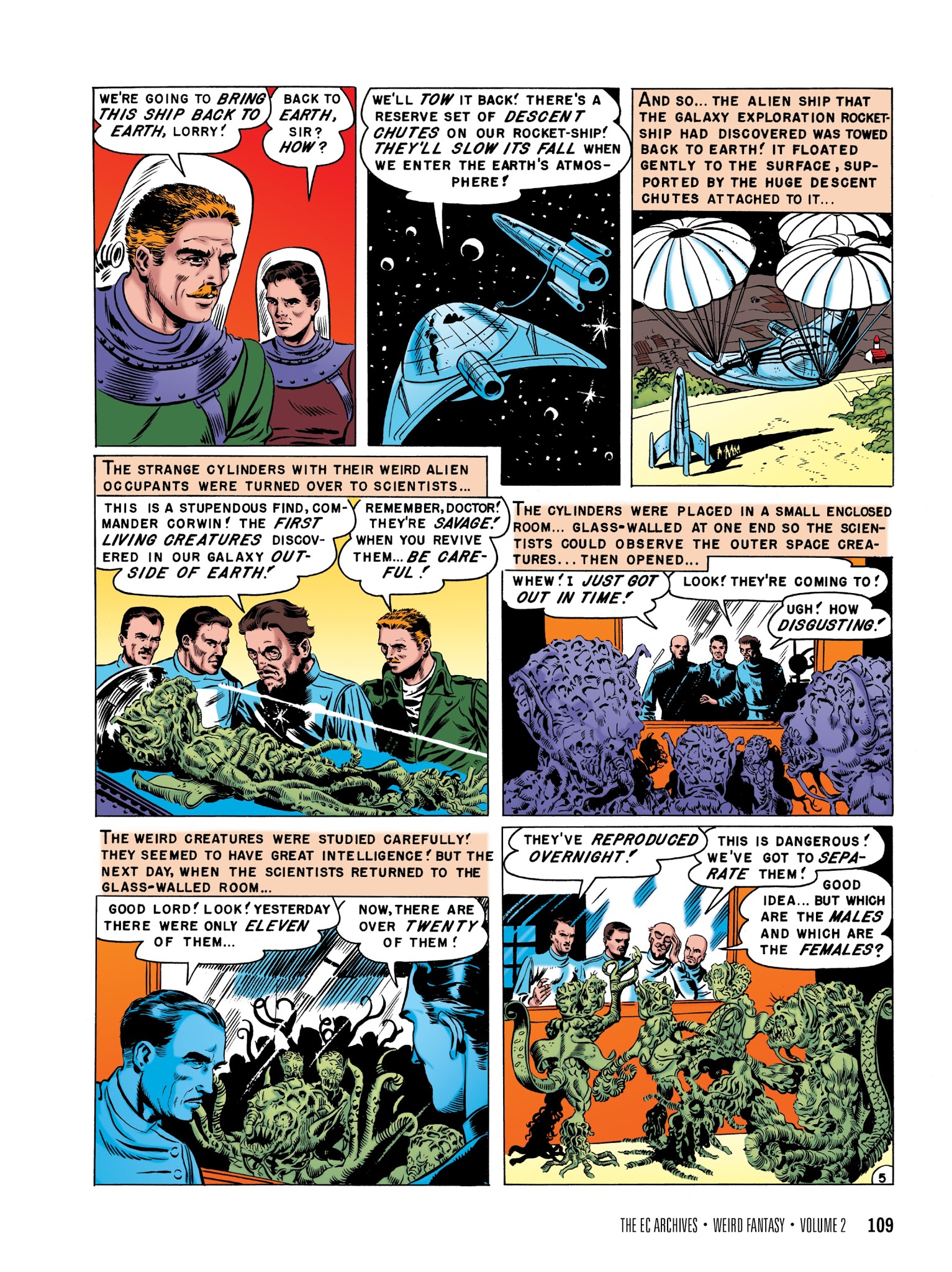 Read online The EC Archives: Weird Fantasy comic -  Issue # TPB 2 - 111