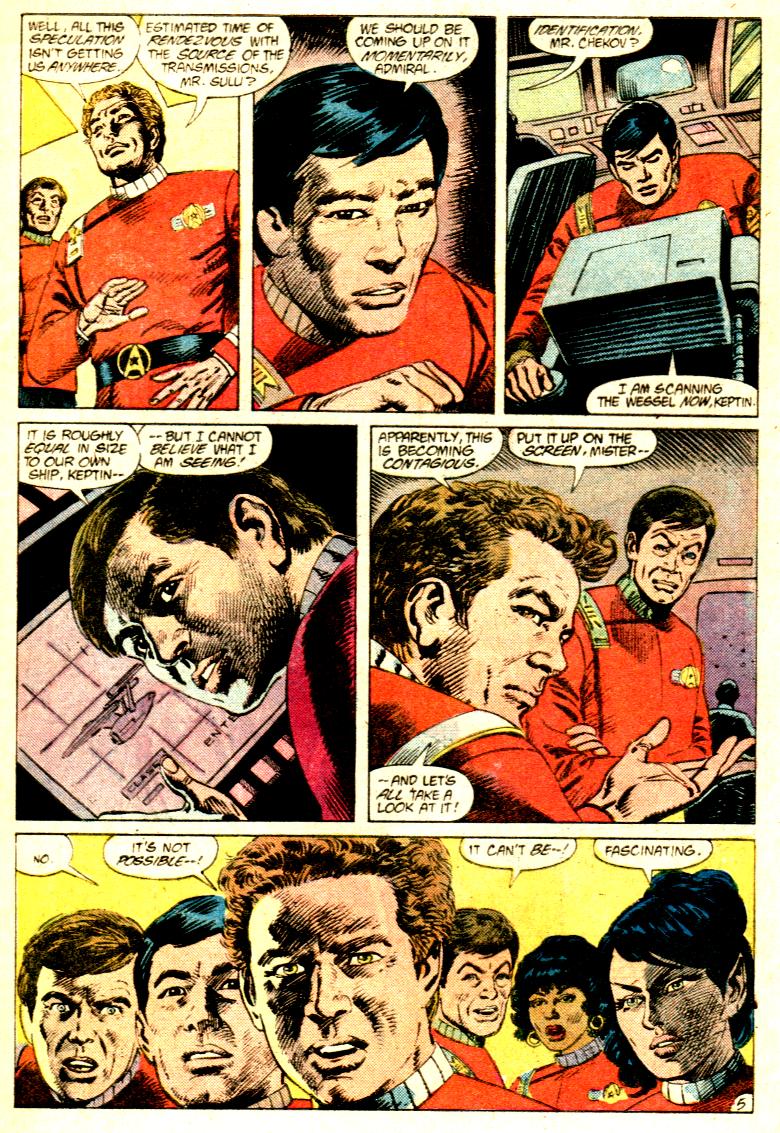 Read online Star Trek (1984) comic -  Issue #33 - 6