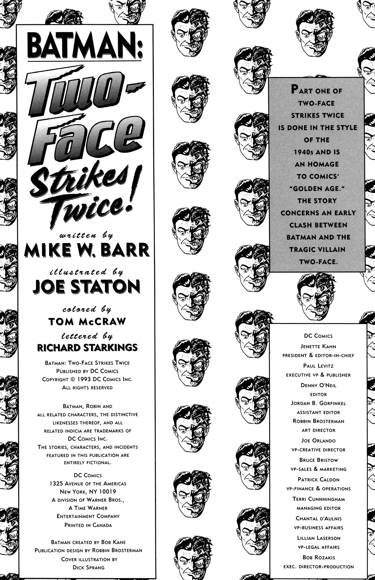 Read online Batman: Two-Face Strikes Twice comic -  Issue #2.1 - 2