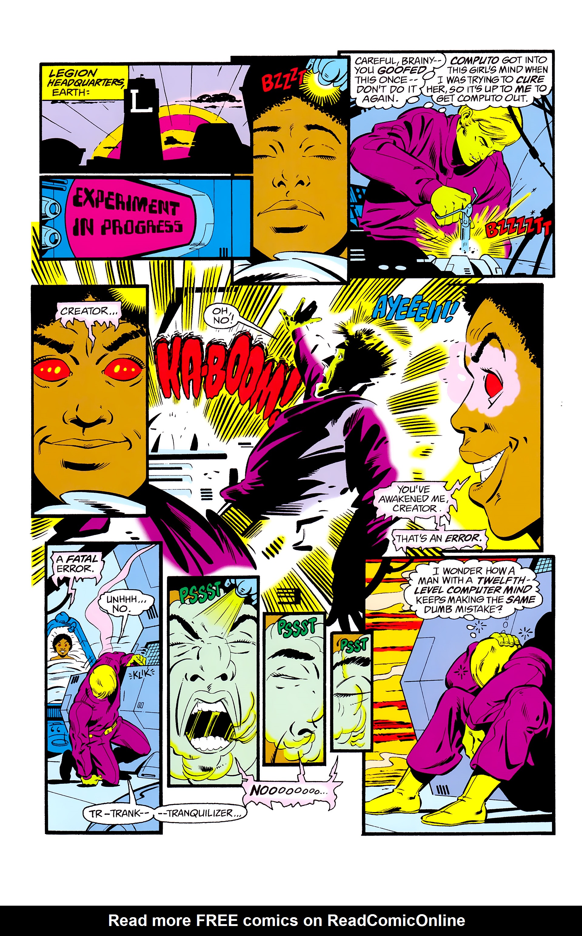 Read online Legion of Super-Heroes (1980) comic -  Issue #309 - 7