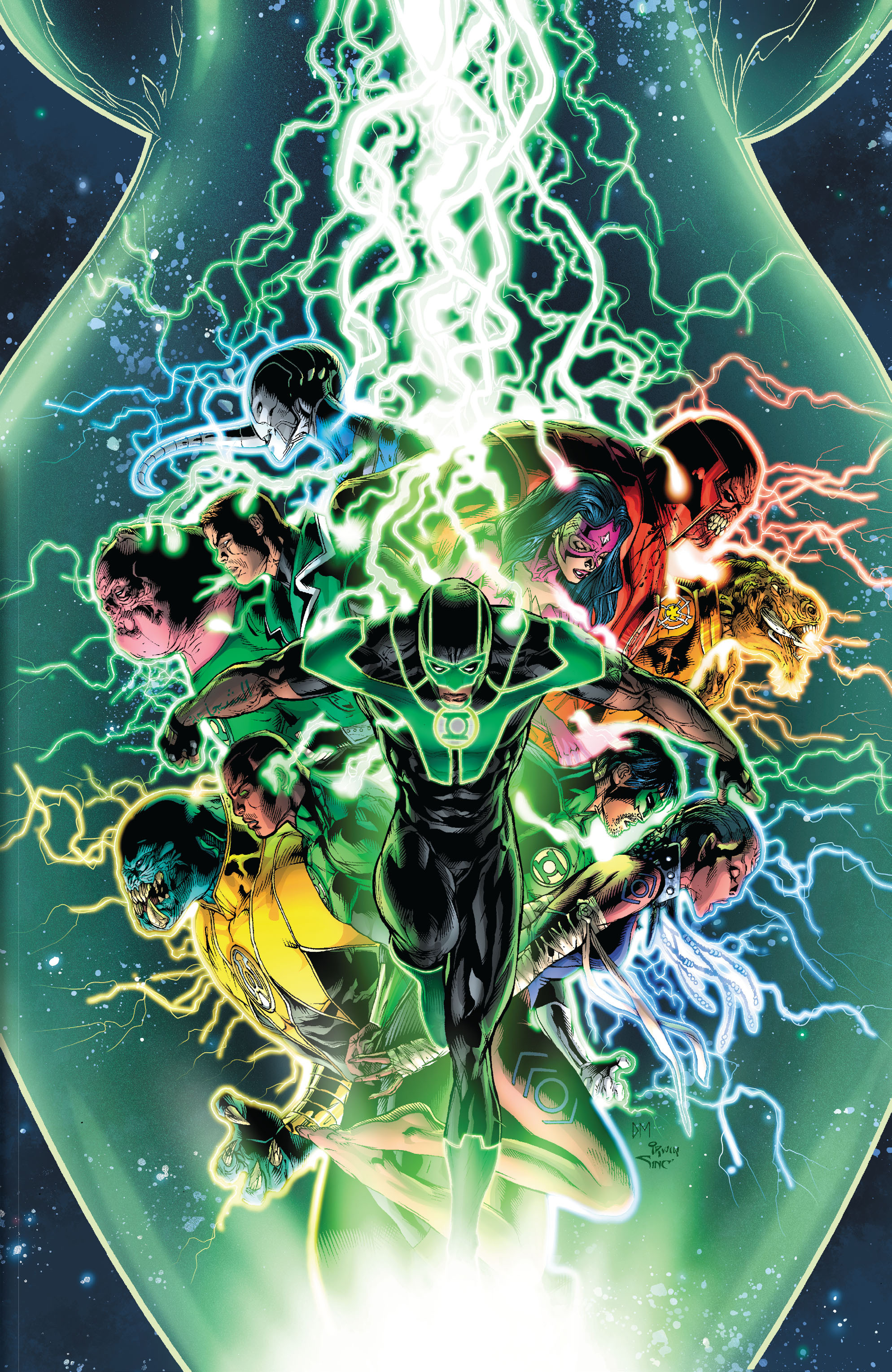 Read online Green Lantern: The Wrath of the First Lantern comic -  Issue # TPB - 5