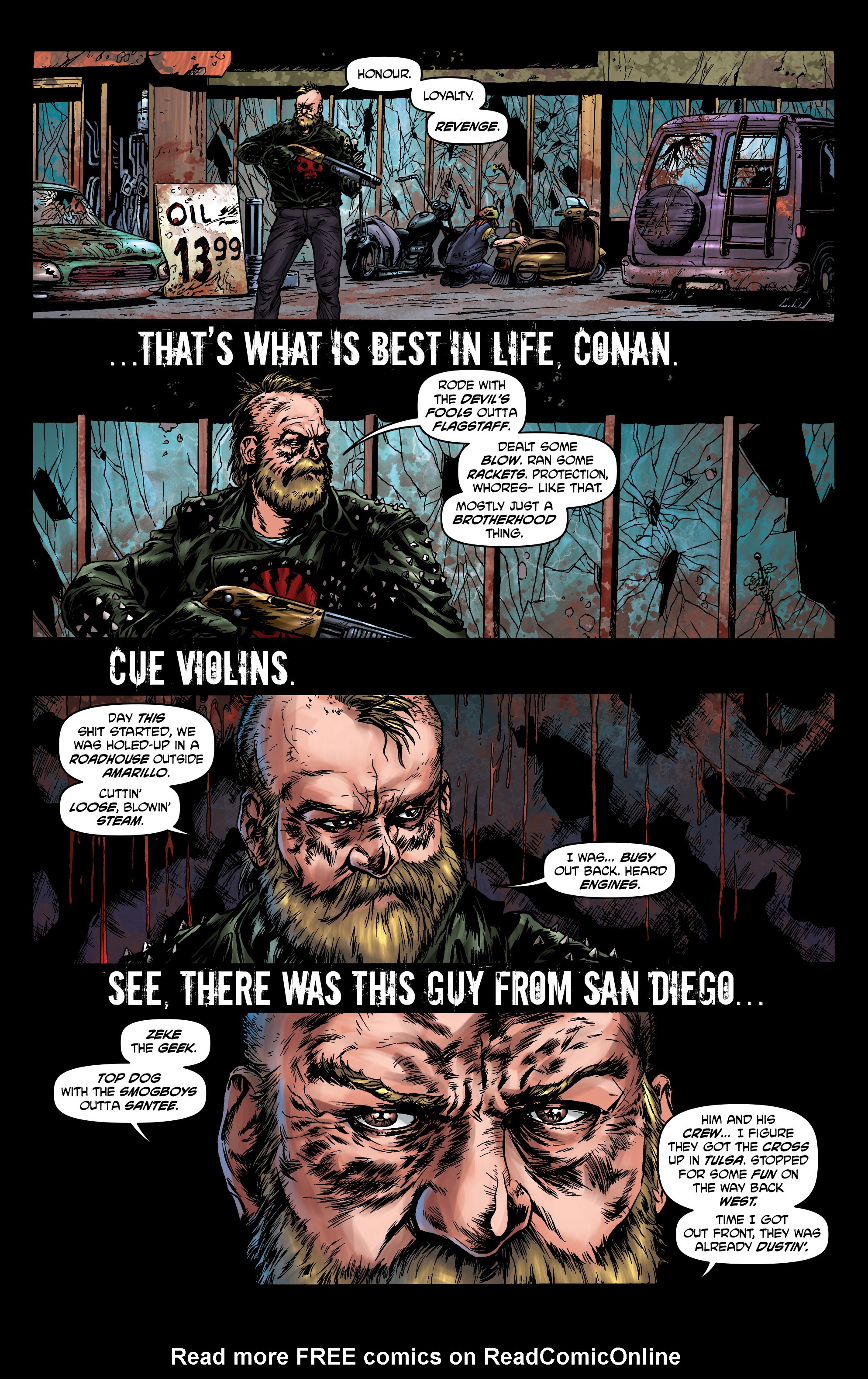 Read online Crossed: Badlands comic -  Issue #37 - 12